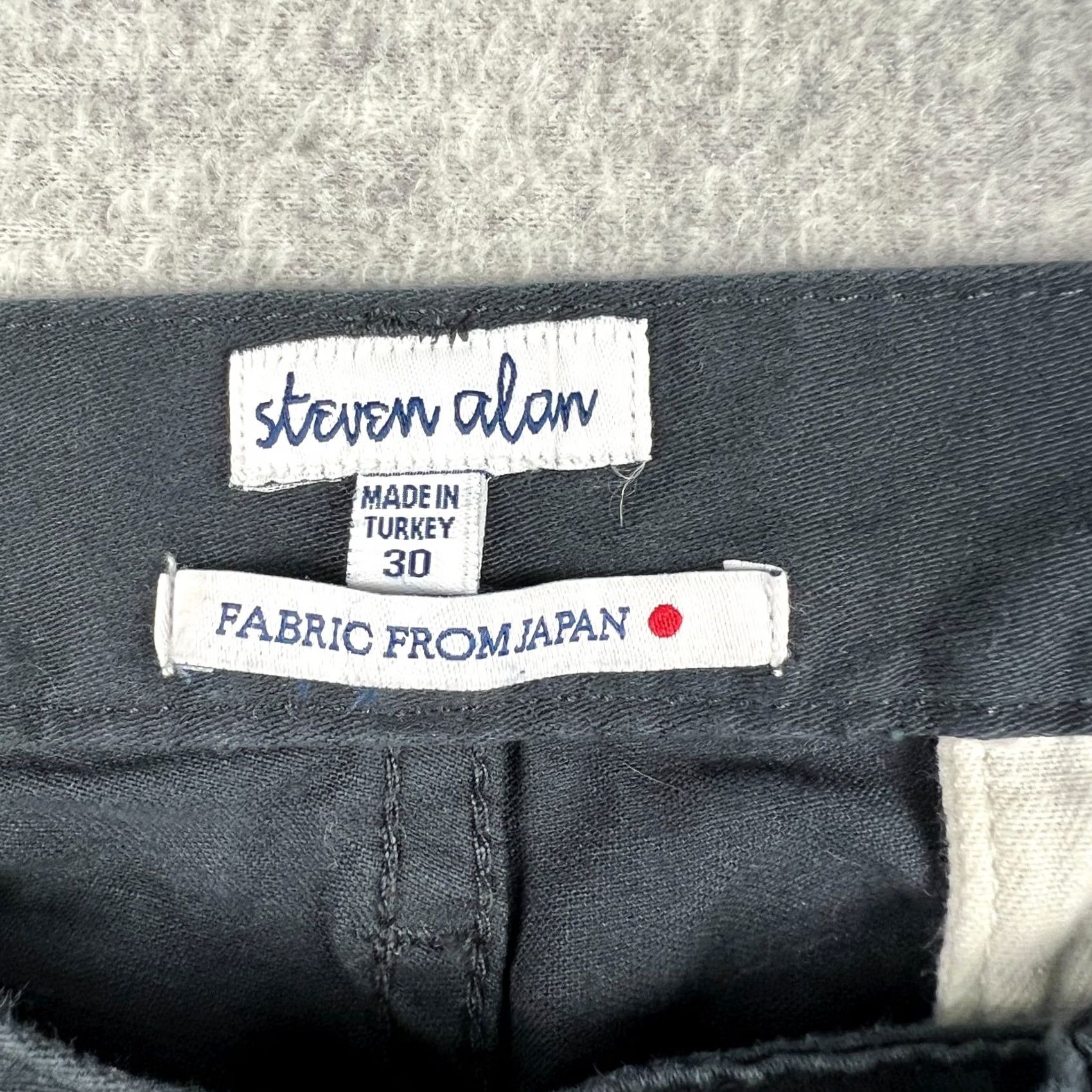 Steven Alan Steven Alan Pants Slim Fit Blue Cotton Chino 30x31 Mens Size US 30 / EU 46 - 3 Thumbnail