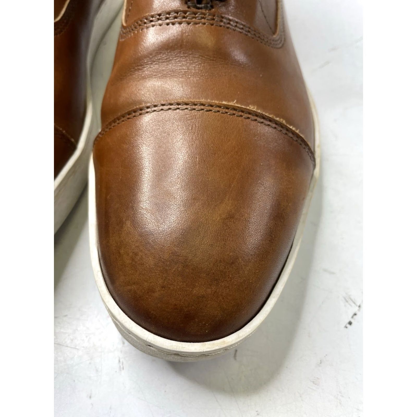 Allen Edmonds Allen Edmonds PARK AVENUE Men's Oxford Dress Shoes Size 7 D Brown Leather Shoes Size US 7 / EU 40 - 5 Thumbnail