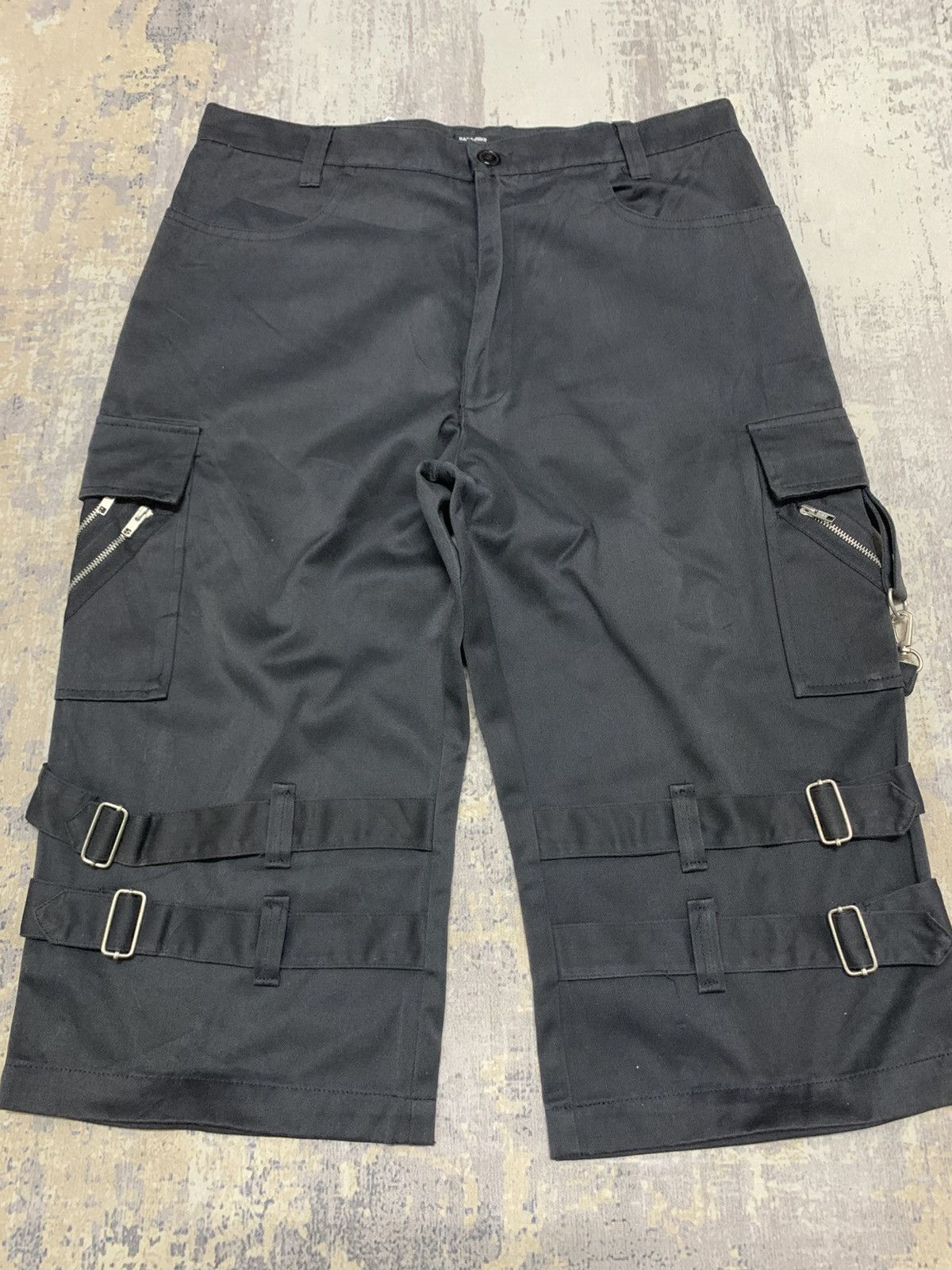 Japanese Brand Fromm Japan Archive Harajuku Punk Tactical Pants M Size US 31 - 2 Thumbnail