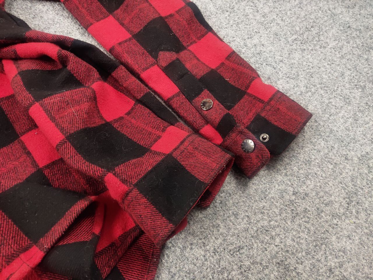 Japanese Brand Jasonwood Vintage Japan Brand Wool Long sleeve Flannel Shirt Size US S / EU 44-46 / 1 - 8 Thumbnail