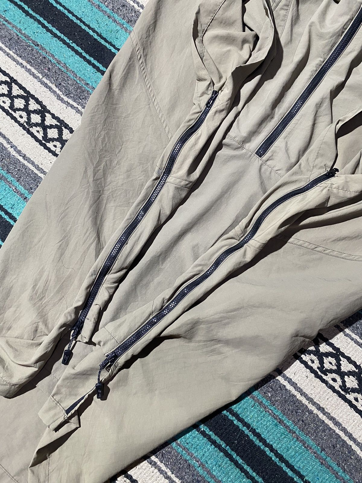 Japanese Brand 2000s Tanacana - Poncho Nylon Jacket Size US M / EU 48-50 / 2 - 9 Thumbnail