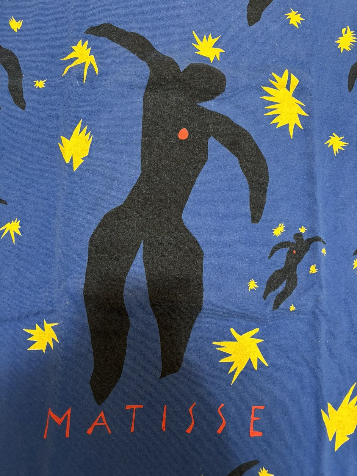 Vintage rare vintage 90s Henri Matisse Icarus Stars all over art tee Size US XL / EU 56 / 4 - 3 Thumbnail