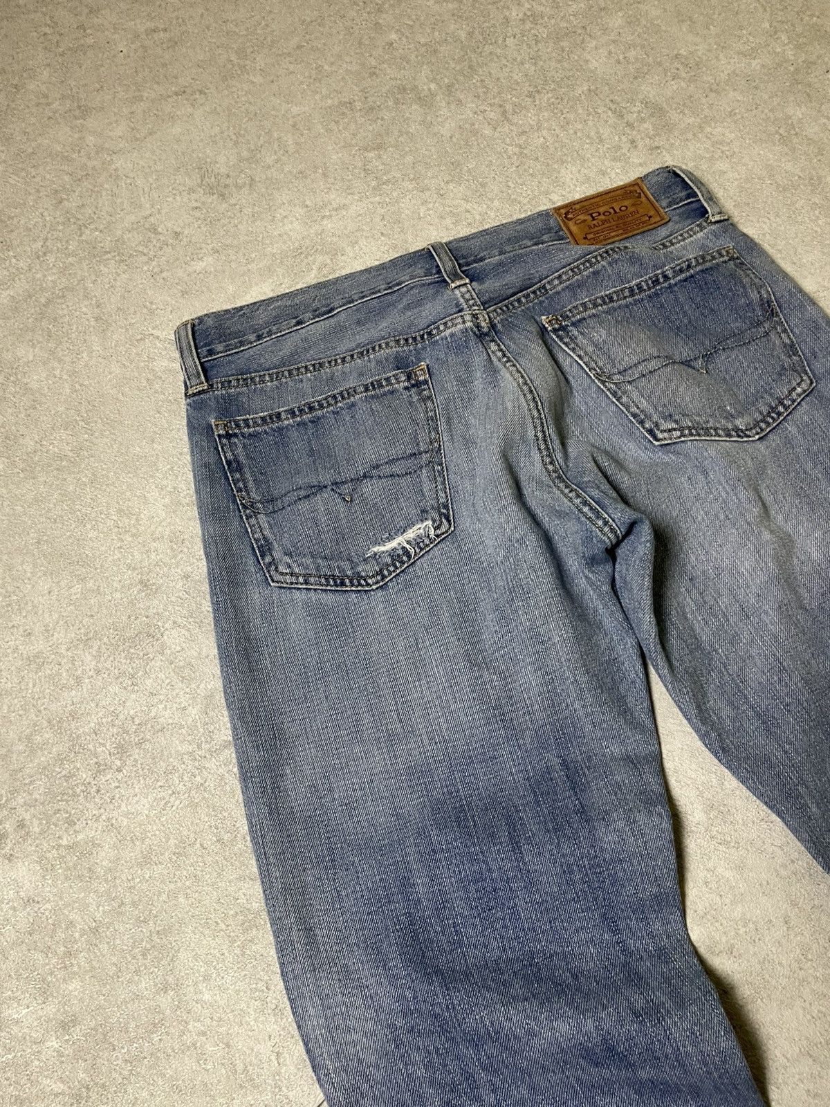 RRL Ralph Lauren RRL Polo Ralph Lauren Fall RaRe 2010 Distress Denim Size US 28 / EU 44 - 17 Thumbnail
