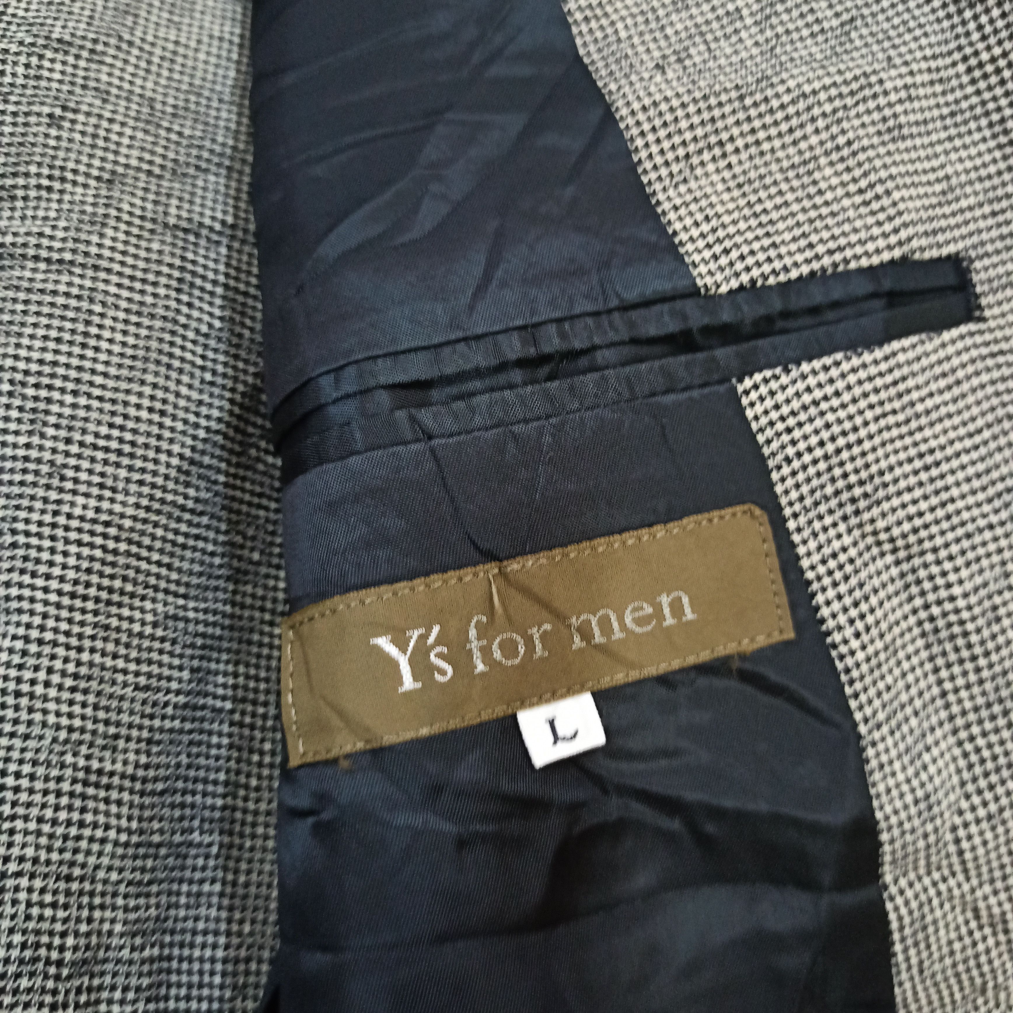 Y's for Men Vintage Y’s For Men Linen Blazer Coat Jacket Size US L / EU 52-54 / 3 - 8 Thumbnail