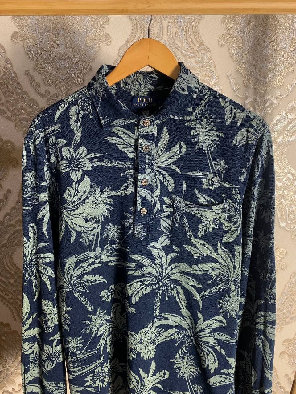 Polo Ralph Lauren VINTAGE POLO RALPH LAUREN FLOWERS DESIGNER RUGBY CASUAL Y2K Size US L / EU 52-54 / 3 - 2 Thumbnail
