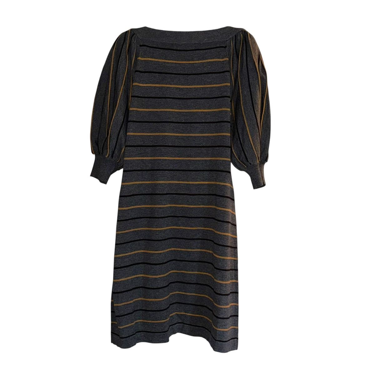 Other Jessica Howard gray striped sweater dress Size L / US 10 / IT 46 - 4 Thumbnail