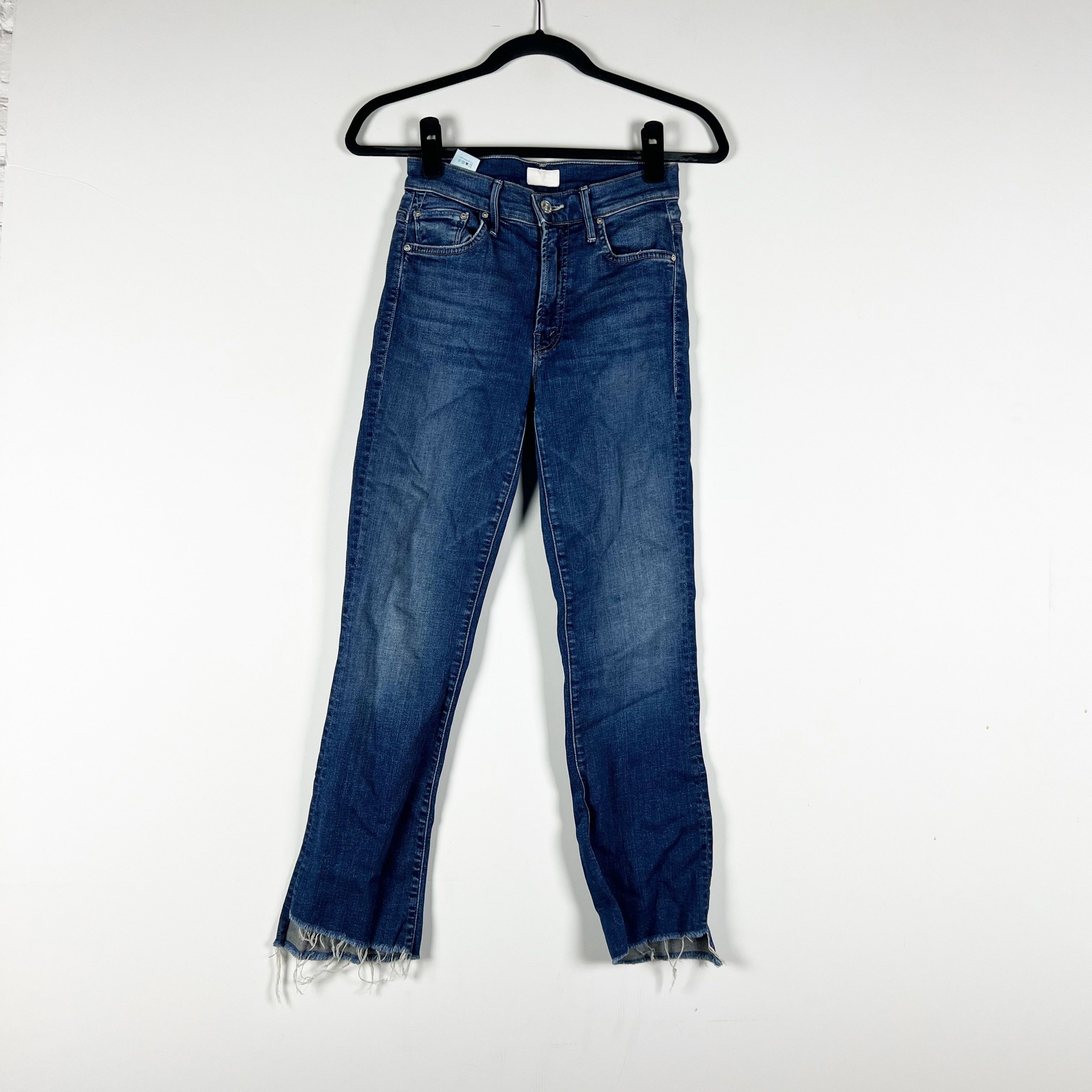 MOTHER Mother Denim The Insider Crop Step Fray Size 24" / US 00 / IT 34 - 1 Thumbnail