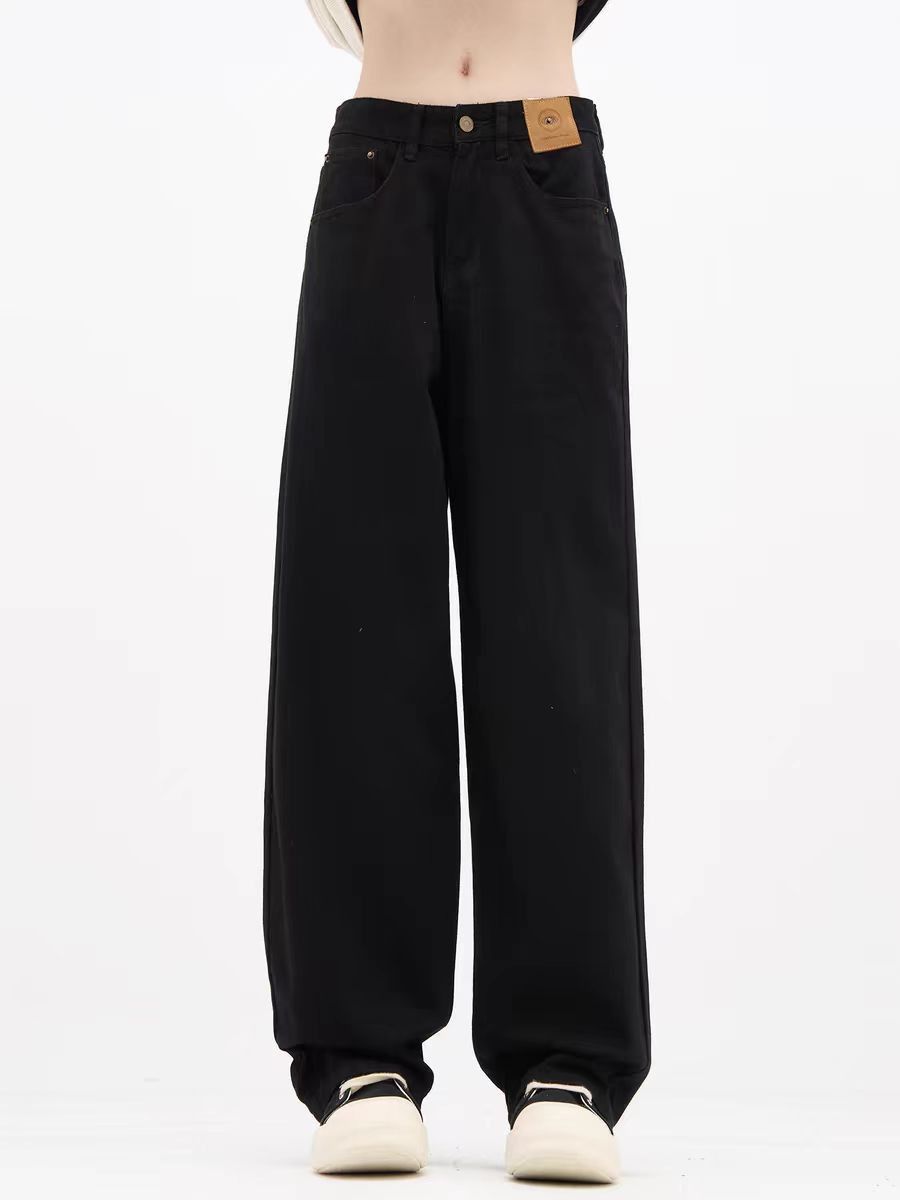 Japanese Brand × Vintage Black High Street Vintage Loose Fit Jeans Size US 31 - 3 Thumbnail