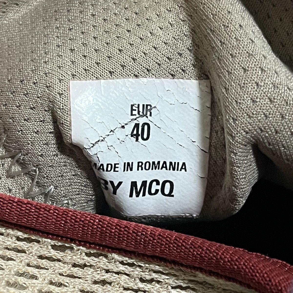Alexander McQueen × MCQ × McQ Alexander McQueen [Retail: $395] MCQ (Alexander McQueen) ORBYT 2.0 Sneakers Size US 7 / IT 37 - 7 Thumbnail