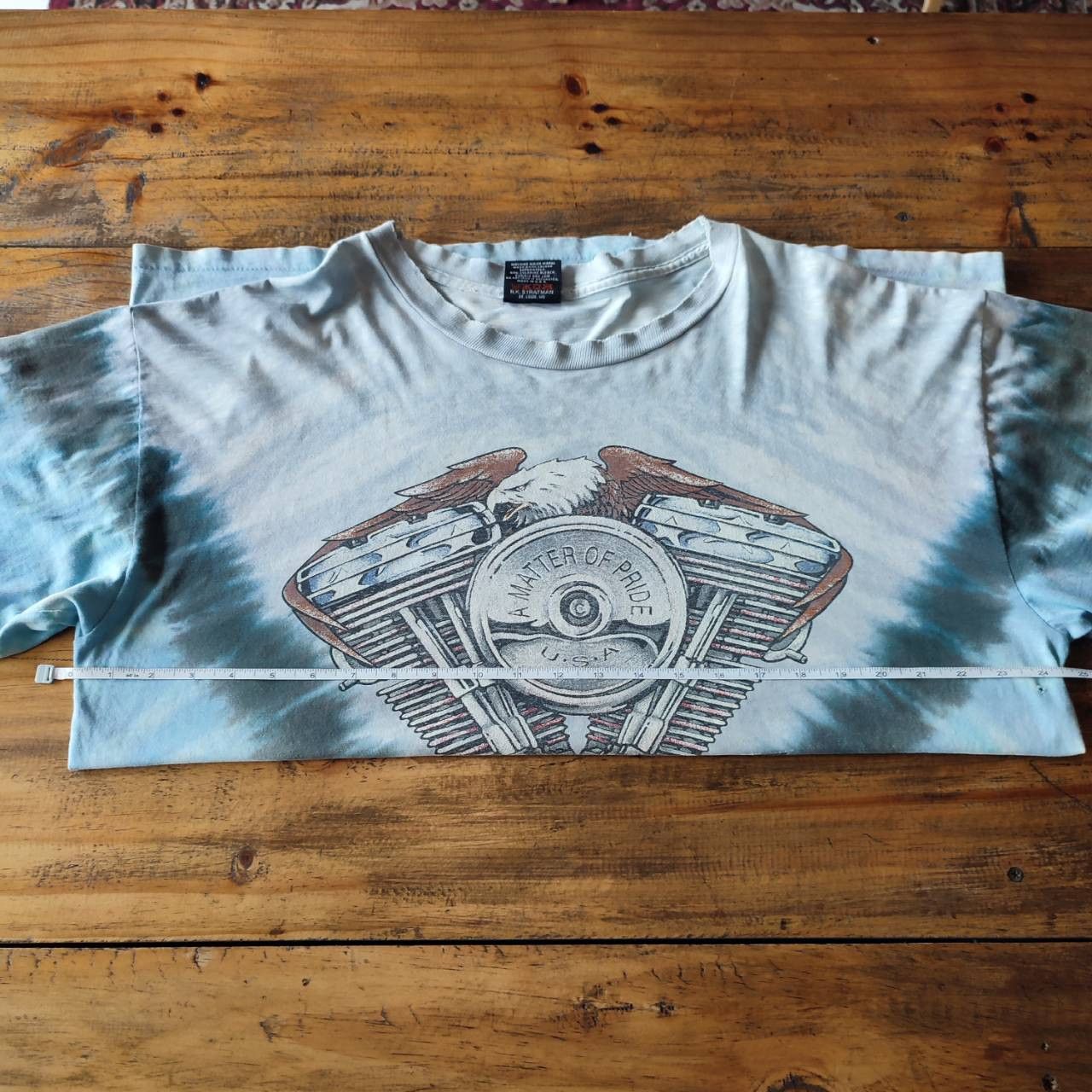 Harley Davidson × Vintage Vintage 1996 Harley Davidson Tie-Dye T-Shirt Size US XL / EU 56 / 4 - 8 Thumbnail