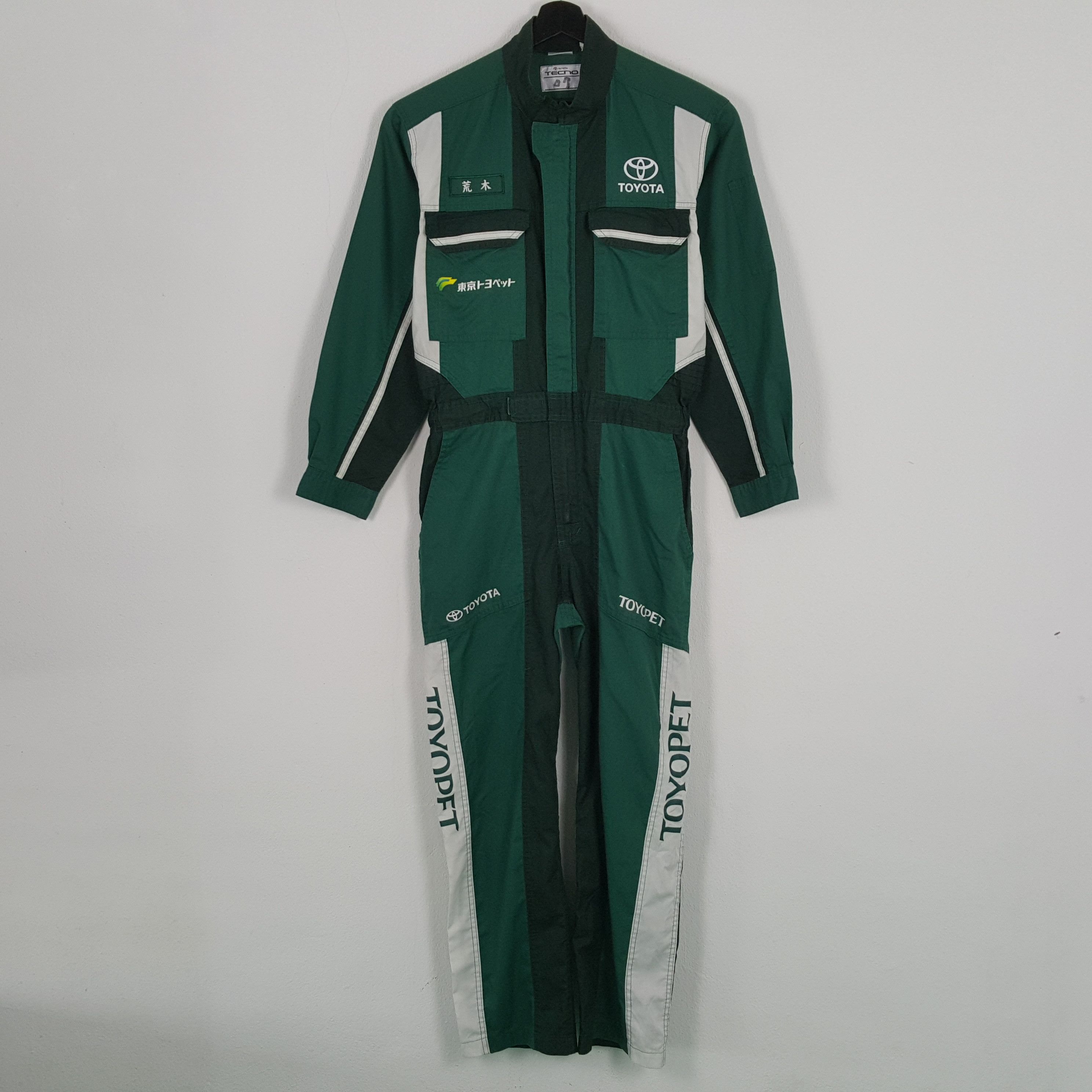 Vintage TOYOTA TOYOPET Racing Workwear Style Coverall Jacket Size US M / EU 48-50 / 2 - 4 Thumbnail