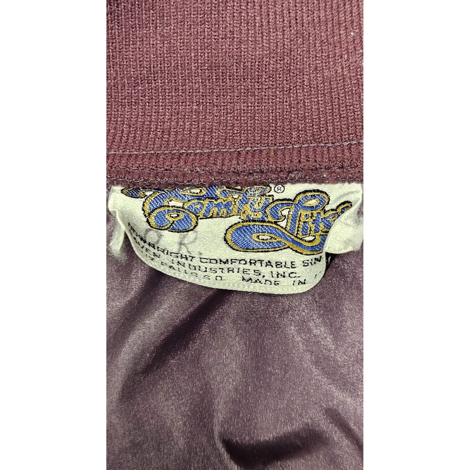 Etro VINTAGE Emrik Nylon Bomber Jacket Iridescent Purple Womens S Cropped Satin Retro 80s Mens Womens Girls Boys Size S / US 4 / IT 40 - 7 Thumbnail
