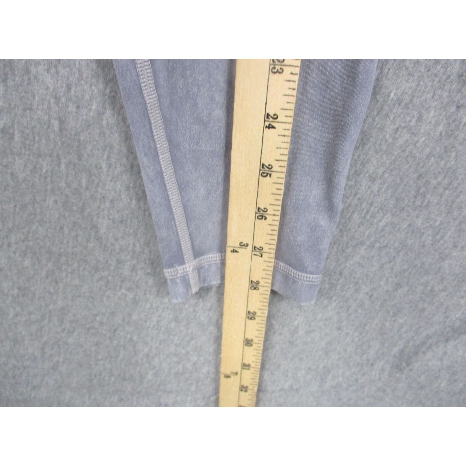 Lululemon Lululemon Leggings Womens 8 Gray High Rise Ankle Yoga Pants Nylon Lycra Athletic Size 30" / US 8 / IT 44 - 5 Thumbnail