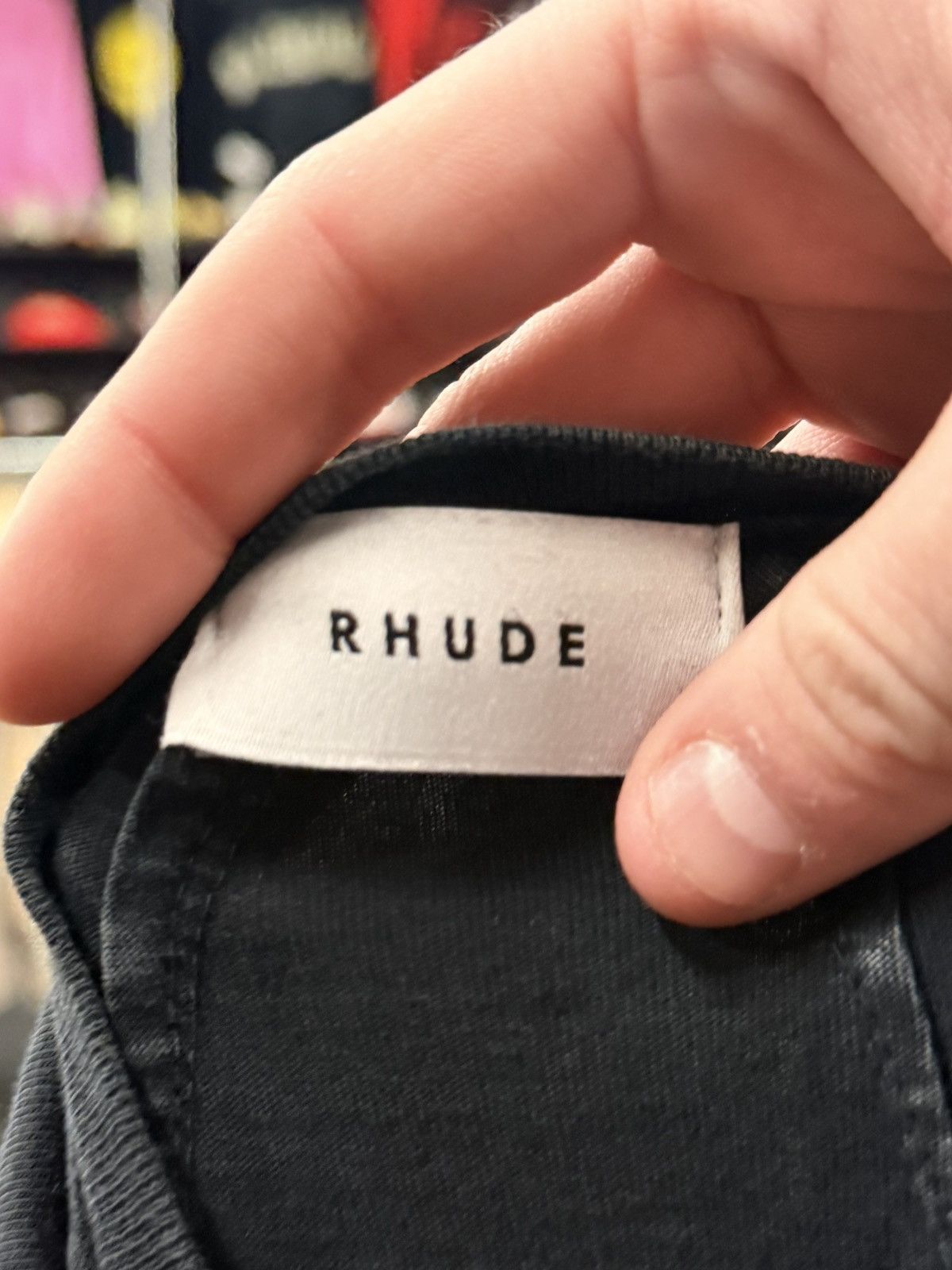 Rhude Rhude Logo LongSleeve Size US L / EU 52-54 / 3 - 3 Thumbnail
