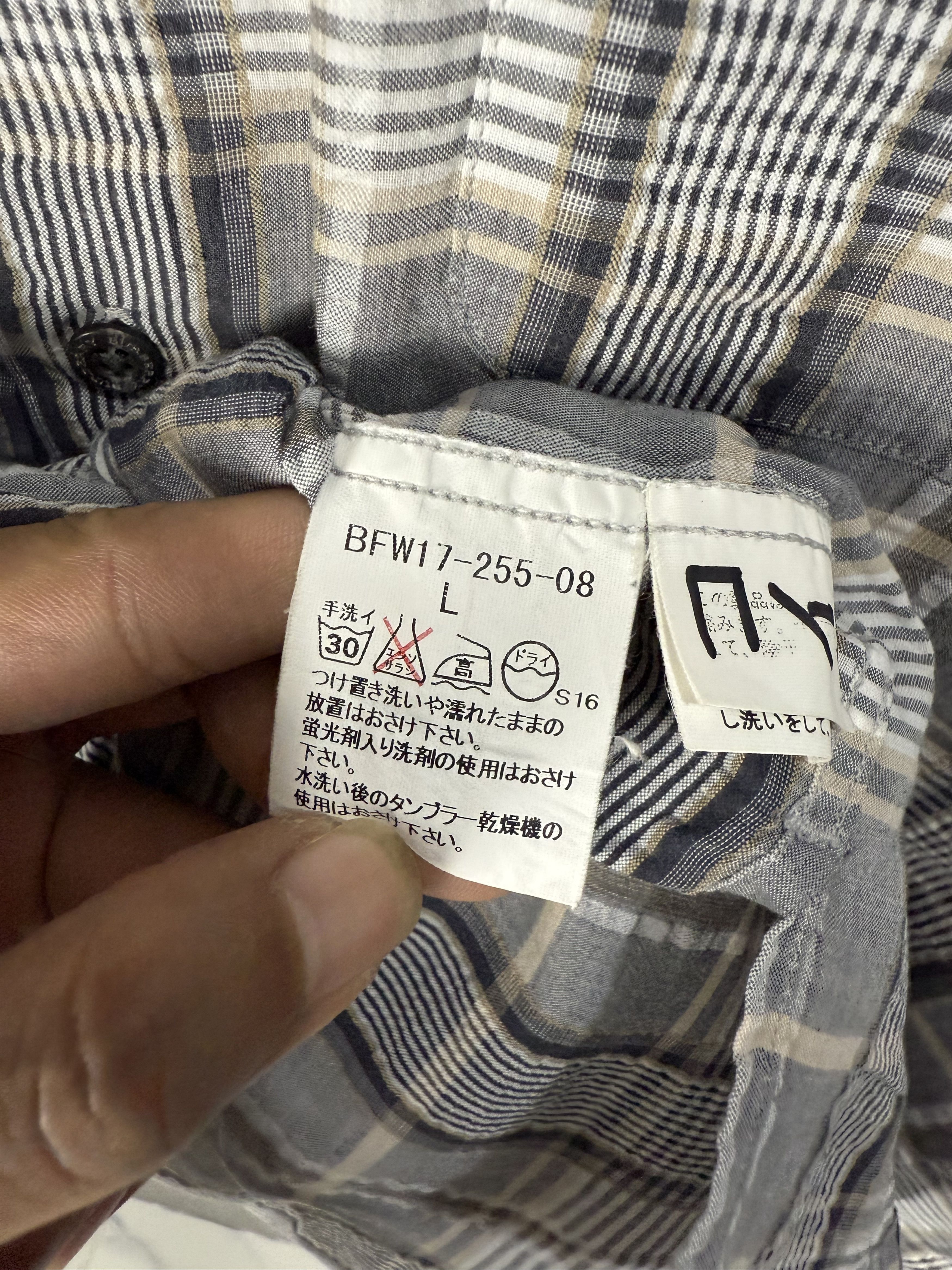 Burberry Vintage Burberry Plaid Button Up Shirt Size US L / EU 52-54 / 3 - 6 Thumbnail