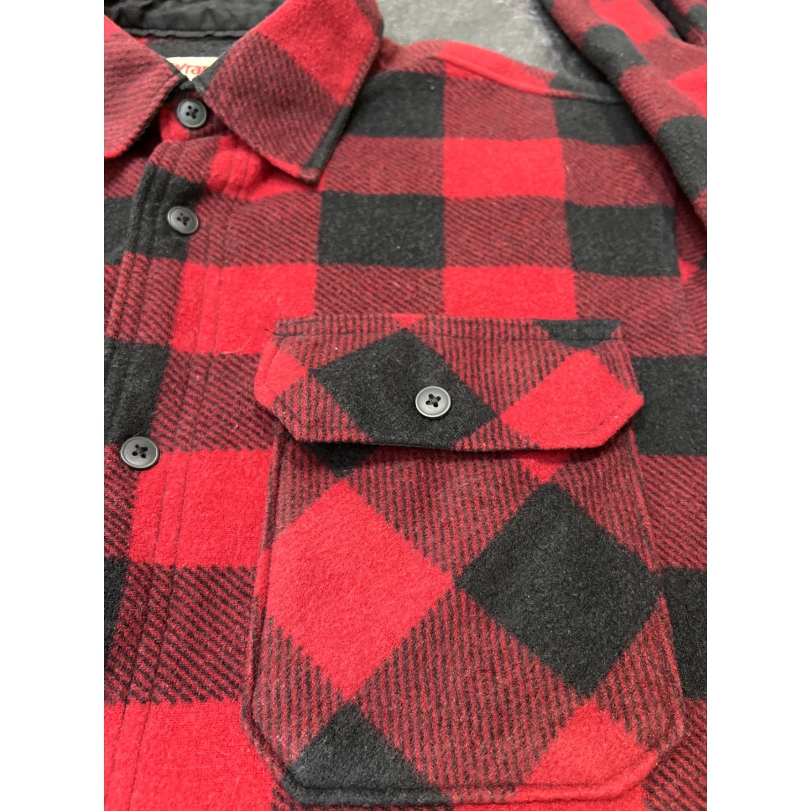 Wrangler Wrangler Authentics Shirt Mens Medium M Red Black Buffalo Plaid Fleece Long Sleeve Size US M / EU 48-50 / 2 - 4 Thumbnail