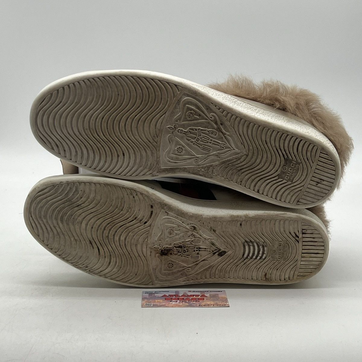 Gucci Gucci Ace Sneakers Fur Women Size US 13 / EU 46 - 7 Thumbnail