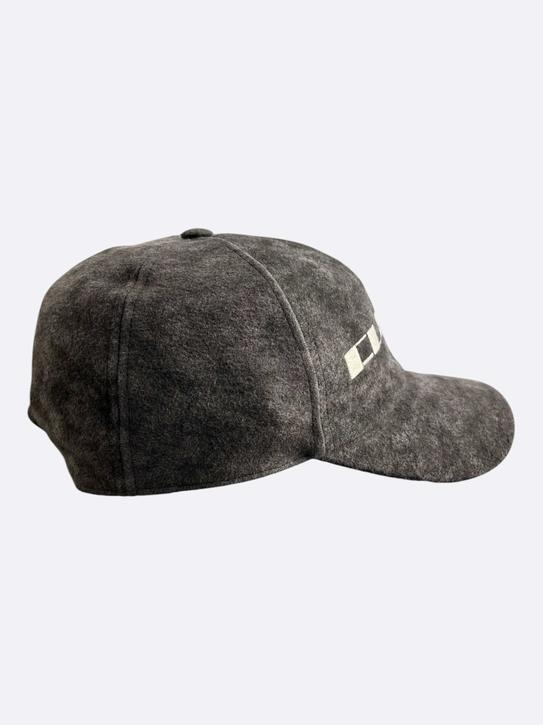 Rick Owens Rick Owens Brown & White Embroidered C*NTY Logo Hat Size ONE SIZE - 2 Thumbnail