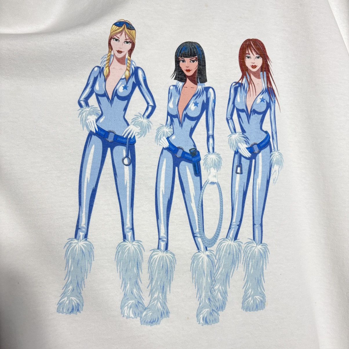 Vintage Vintage Charlie’s Angels Kokanee Movie T-Shirt / 00s Y2K Size US XL / EU 56 / 4 - 3 Thumbnail