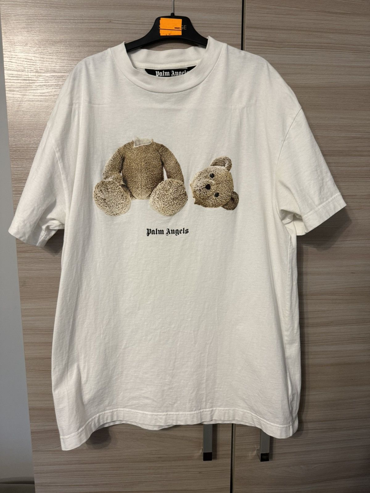 Palm Angels Palm Angels Tedy Bear Tee T-Shirt Shirt White Size US L / EU 52-54 / 3 - 1 Thumbnail