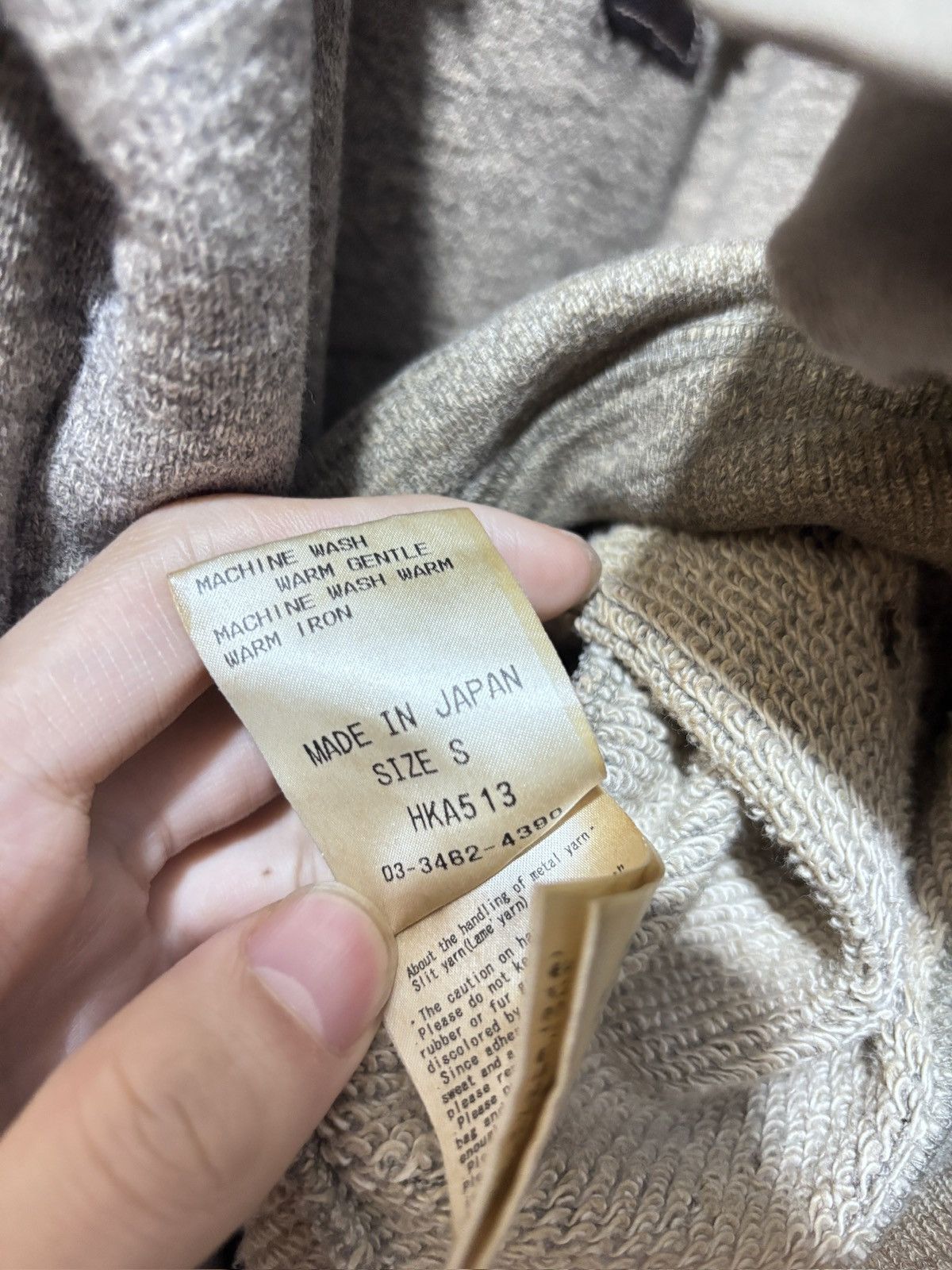 14th Addiction × John Galliano × Share Spirit Homme Share Spirit Homme Faded Boxy Sweater Size US M / EU 48-50 / 2 - 8 Thumbnail