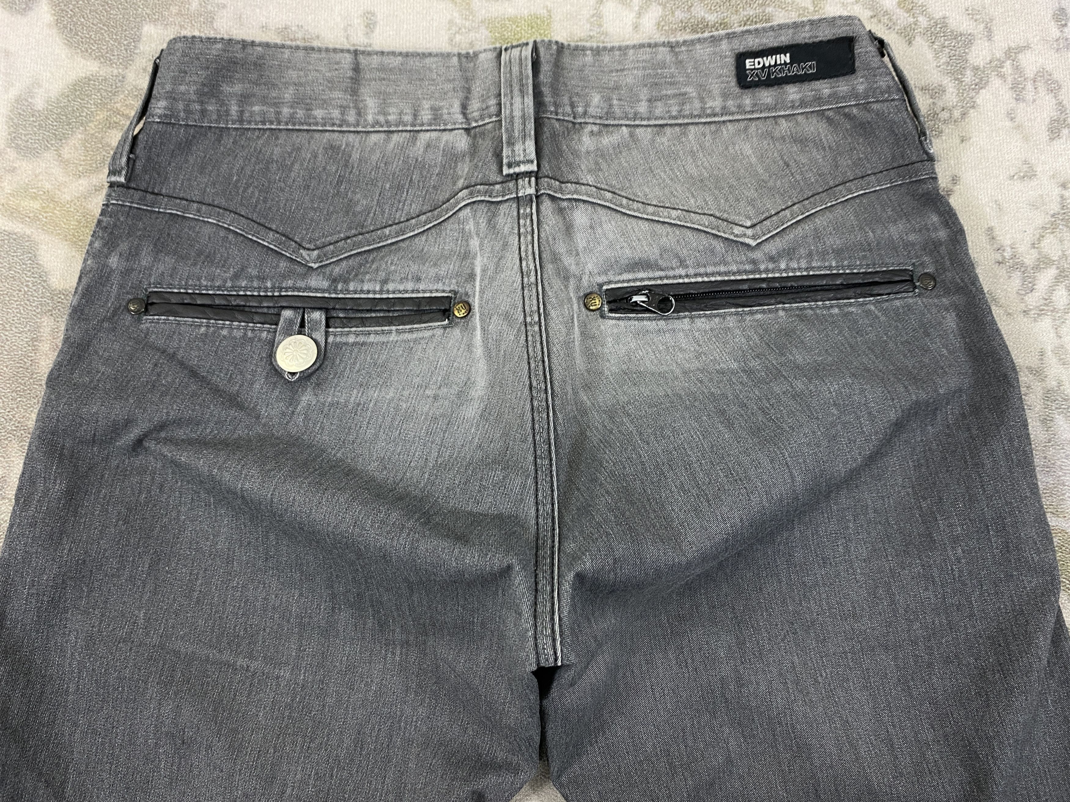 If Six Was Nine Vintage Edwin Casual Flare Sun Faded Pants -CP327 Size US 31 - 4 Thumbnail