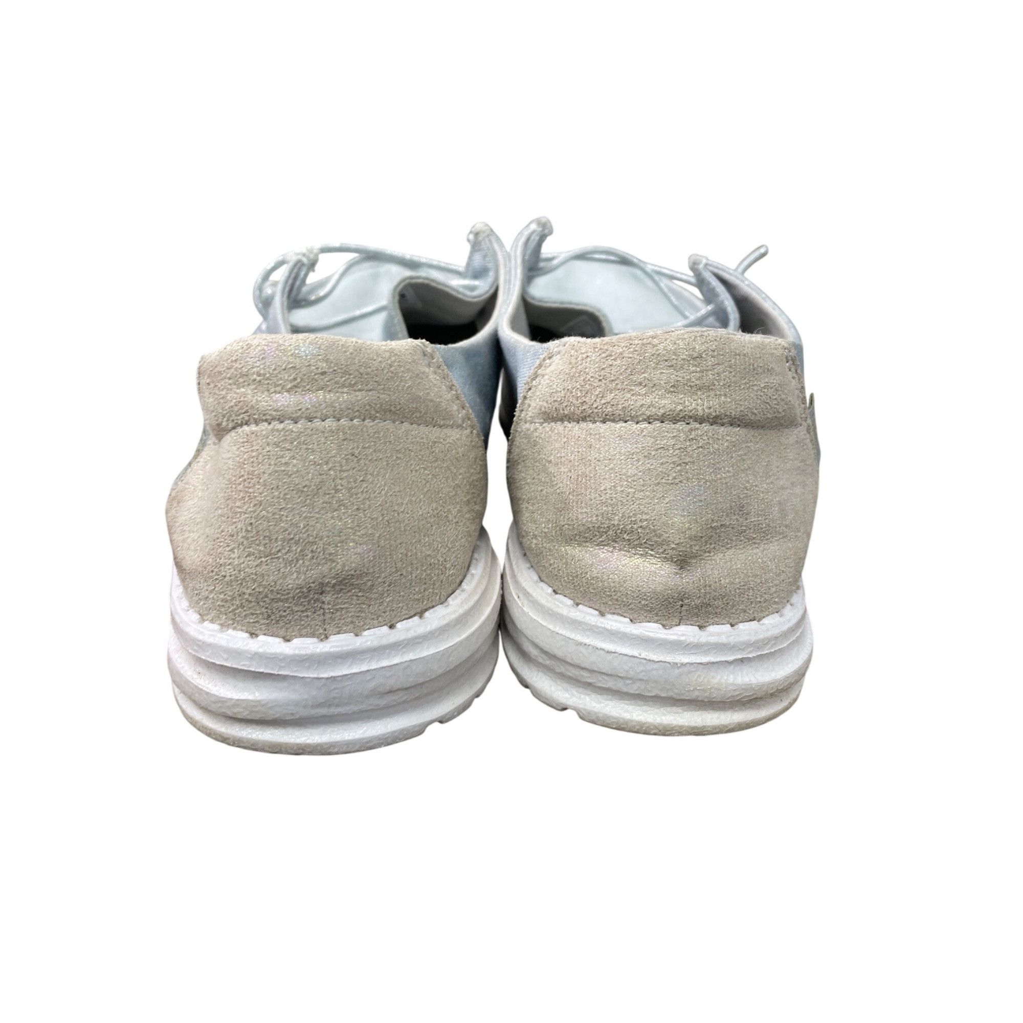 Other Hey Dude Wendy Glitter womans gray slip on Loafers shoes sz Size US 9 / IT 39 - 13 Thumbnail