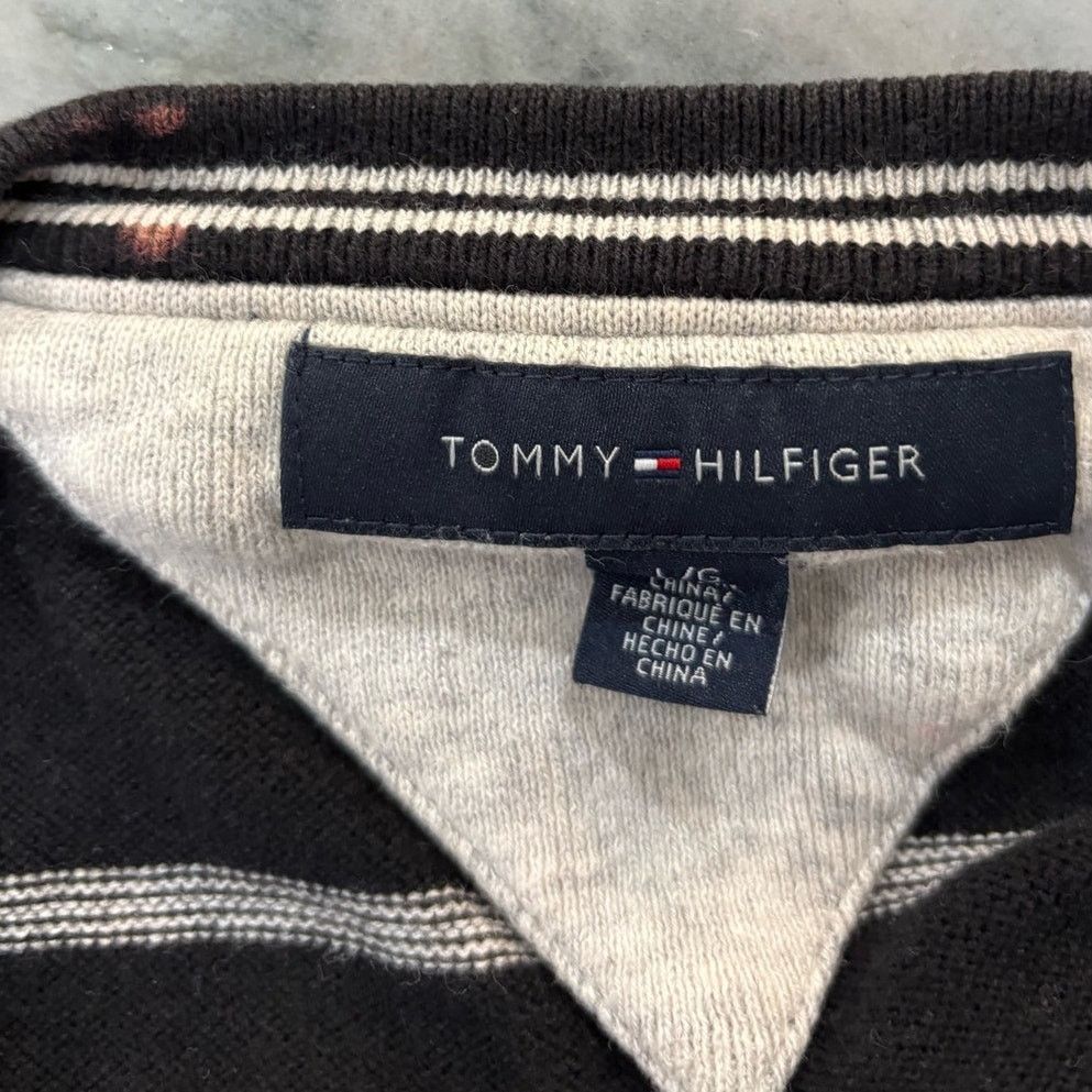 Tommy Hilfiger Tommy Hilfiger Sweater Black Size Large Size US L / EU 52-54 / 3 - 3 Thumbnail