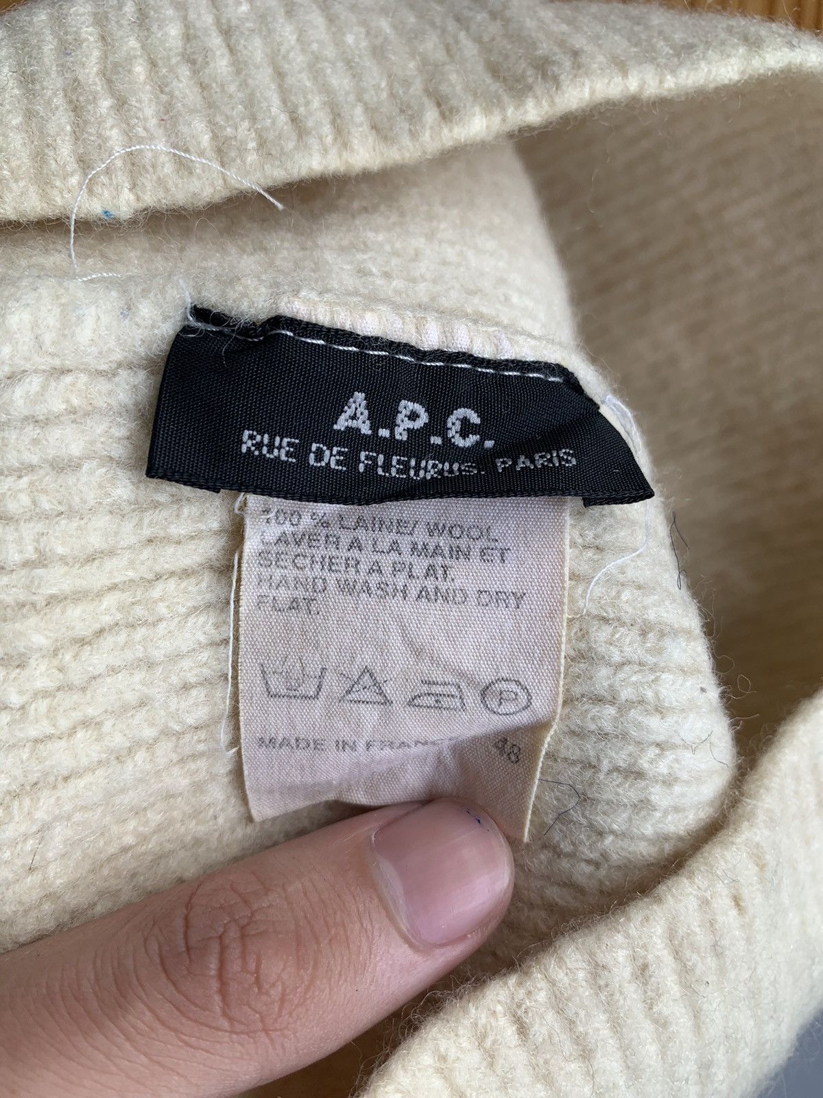 A.P.C. Vintage A.P.C Made In France Winter Sessions Wool Beanie hat Size ONE SIZE - 10 Thumbnail