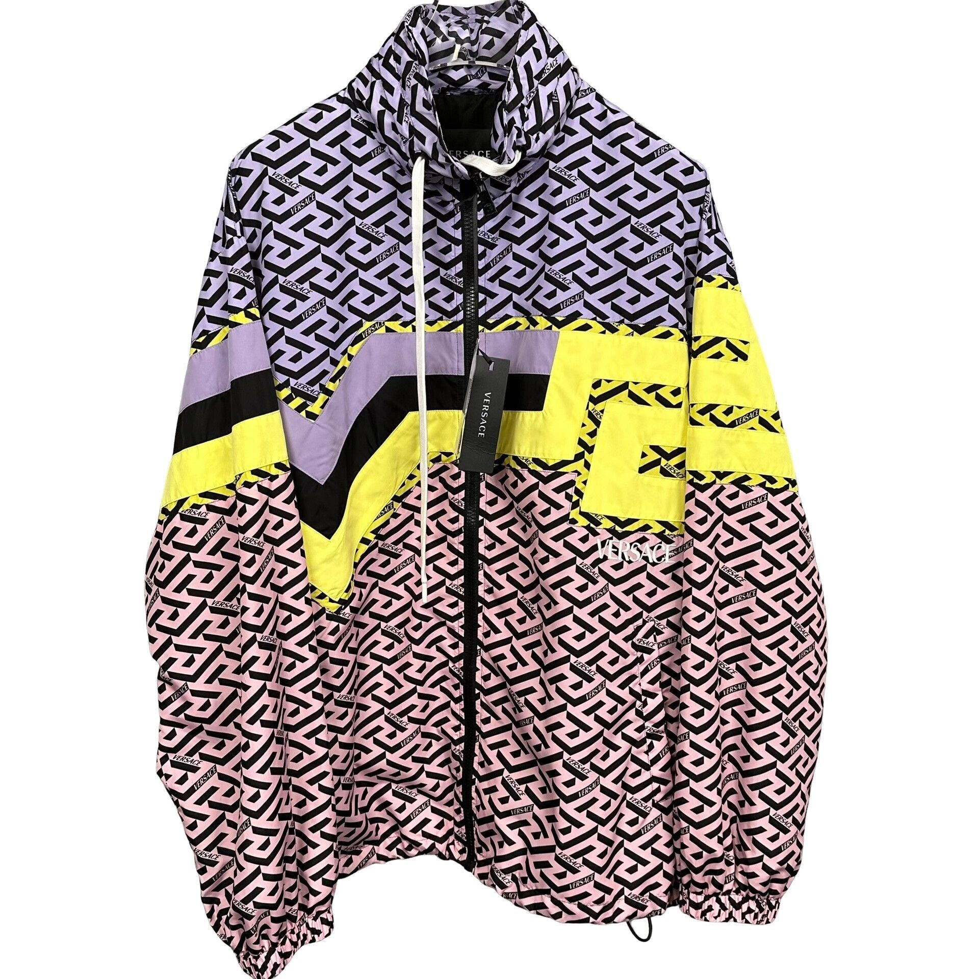 Versace Versace Monogram Geometric Windbreaker US S Size US S / EU 44-46 / 1 - 1 Thumbnail