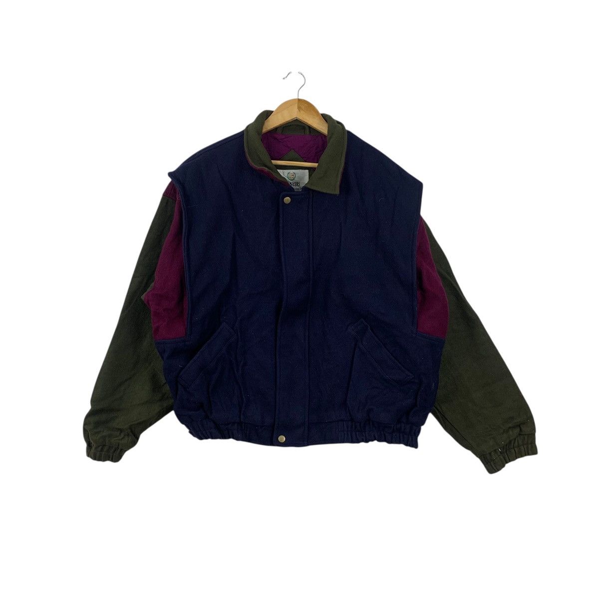 Van Heusen Vintage VAN HEUSEN PLAYERS Collection Varsity Stadium Jacket Size US XL / EU 56 / 4 - 1 Thumbnail