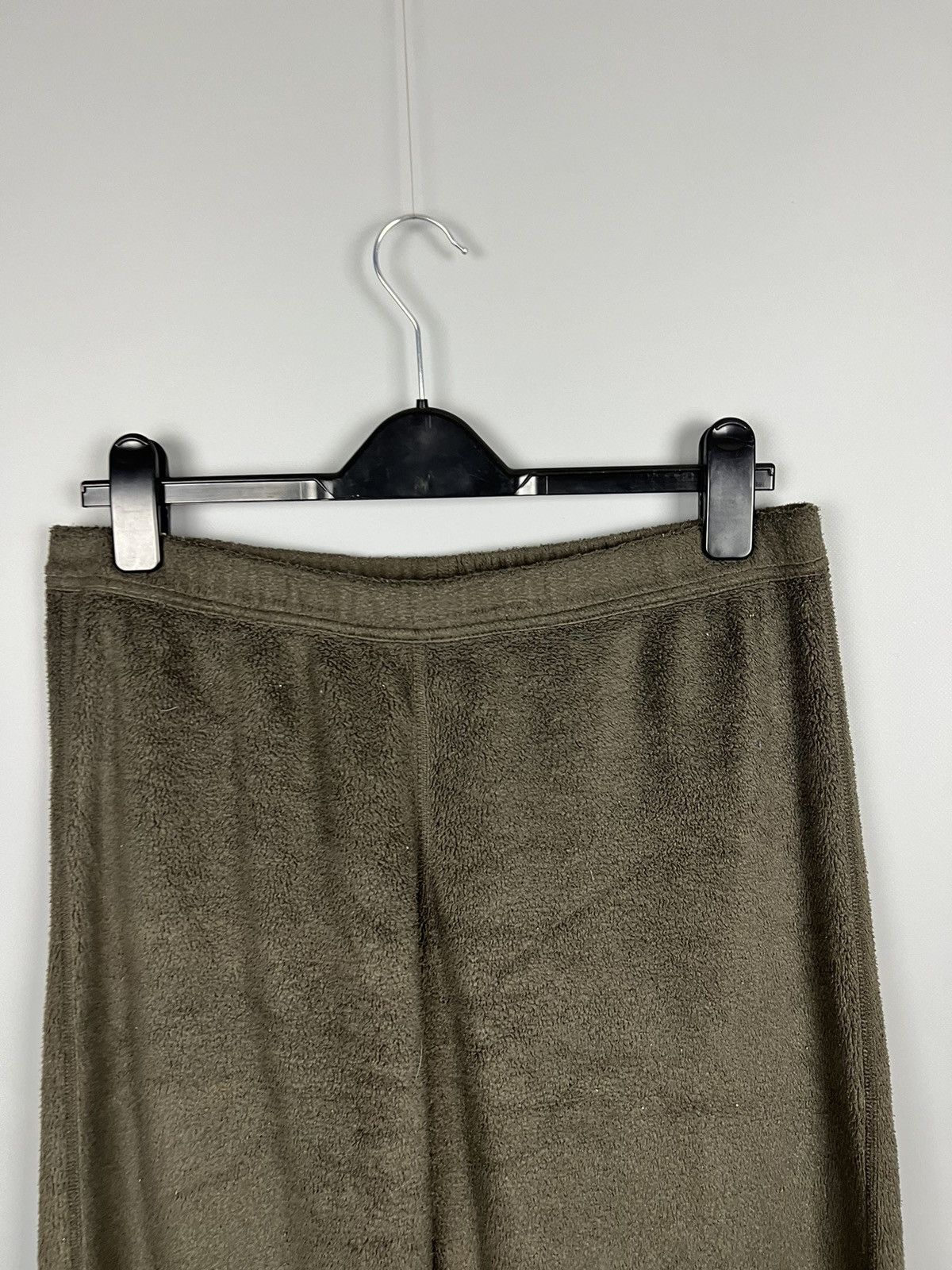 Patagonia M-L Vintage Patagonia Deep Pile Fleece Wide Pants Synchilla Size 31" - 3 Thumbnail