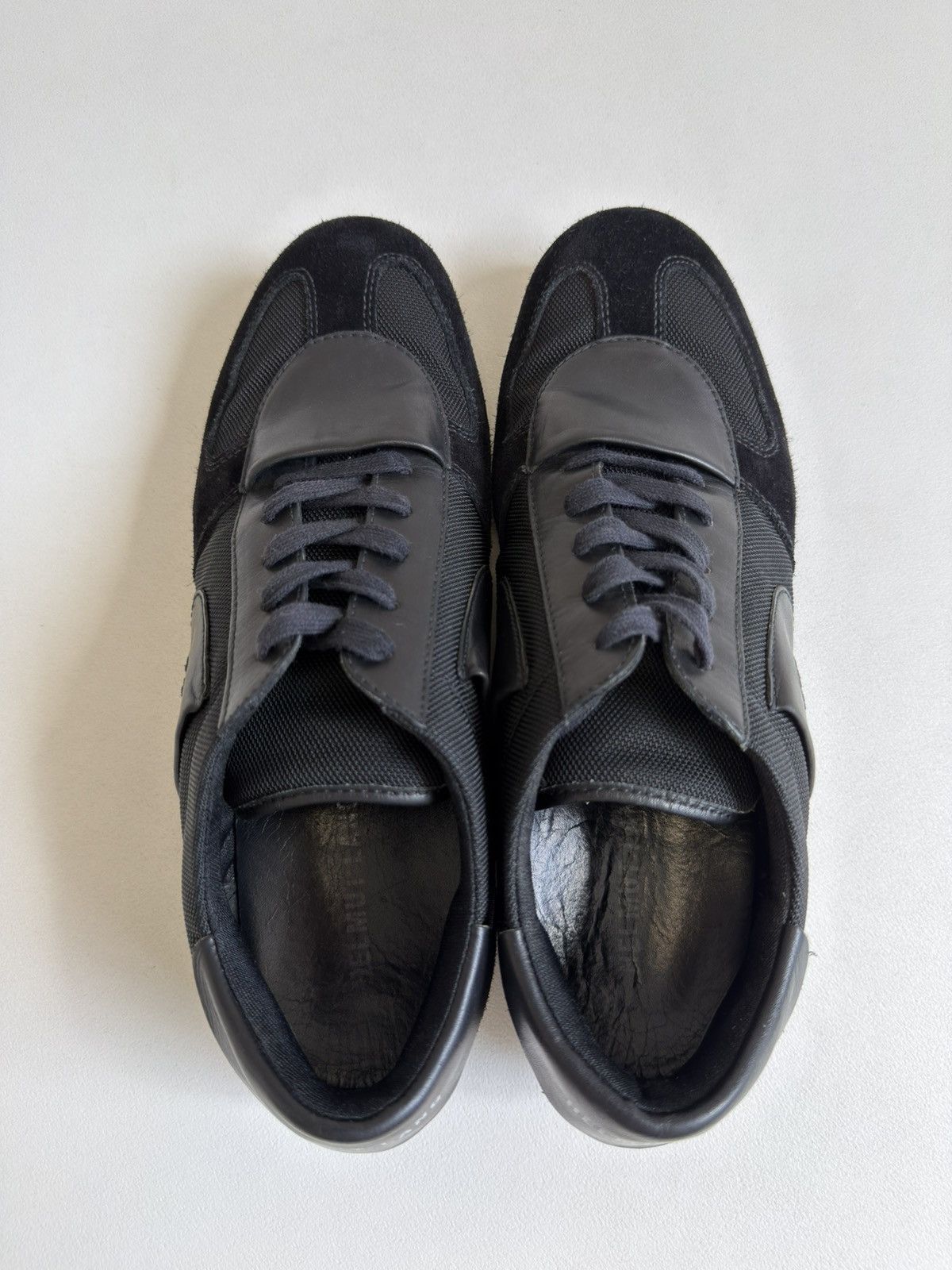 Helmut Lang Mid 2000s Black GAT Sneakers Size US 10 / EU 43 - 16 Thumbnail