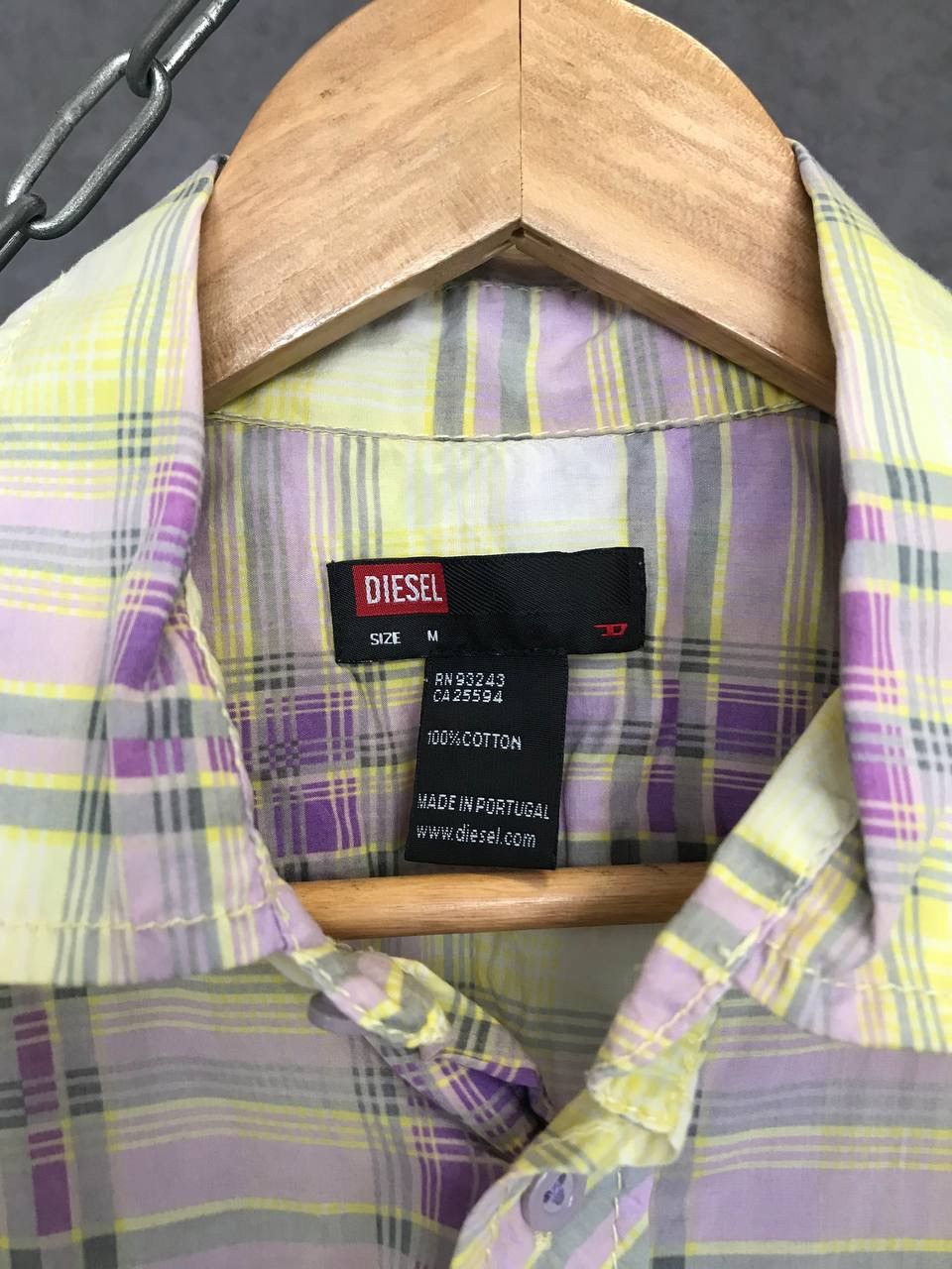 Designer Diesel vintage designer shirt Size US M / EU 48-50 / 2 - 3 Thumbnail