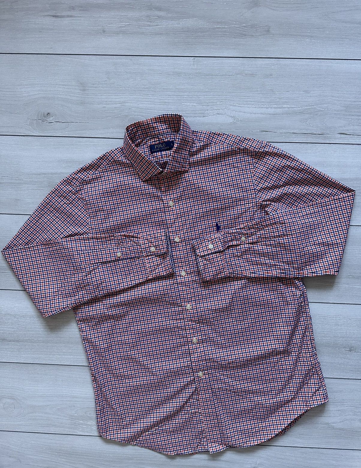 Polo Ralph Lauren × Ralph Lauren Men’s button up shirt Polo RALPH Lauren Size US L / EU 52-54 / 3 - 1 Thumbnail