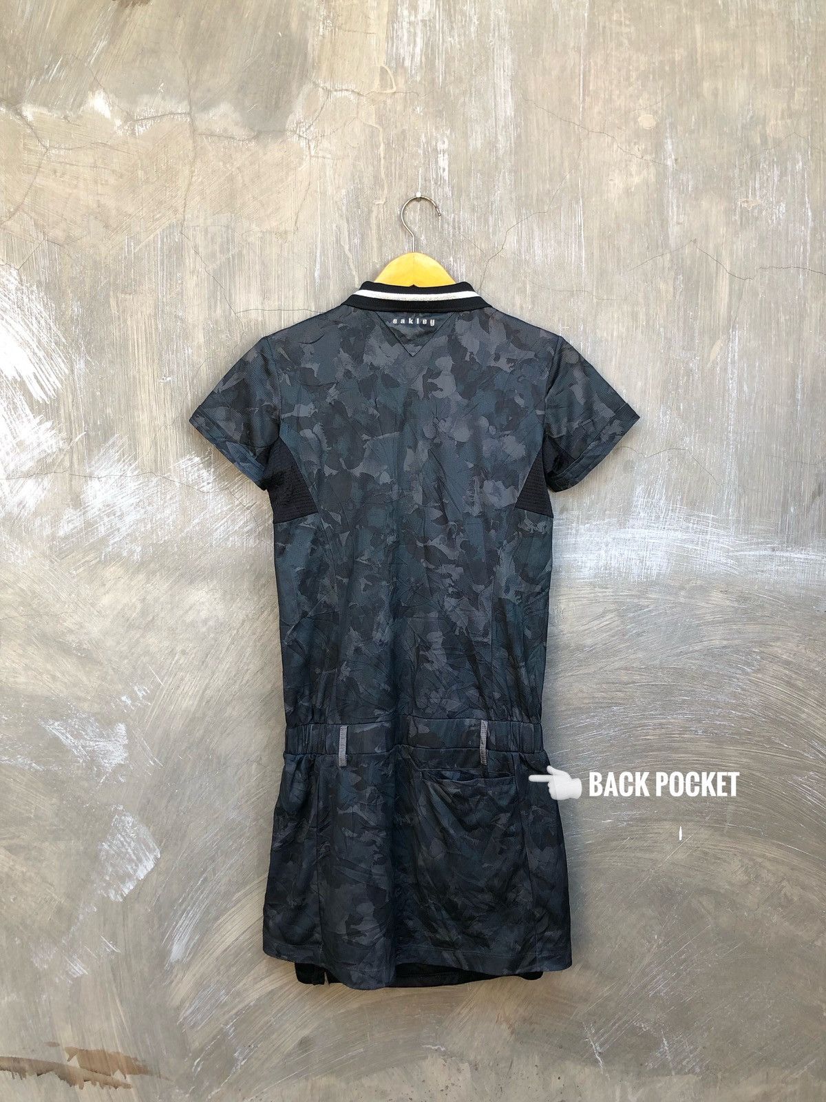 Oakley × Vintage Oakley Sport Midi Dress Army Pattern Size M / US 6-8 / IT 42-44 - 9 Thumbnail