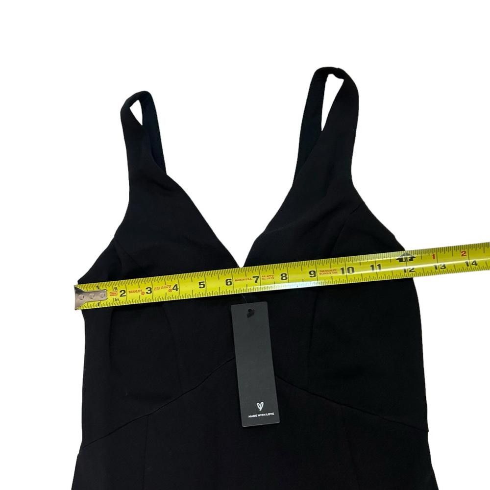 Lulus Lulus l NWT Iconic Moment Black Bodycon Midi Dress XS Size XS / US 0-2 / IT 36-38 - 4 Thumbnail