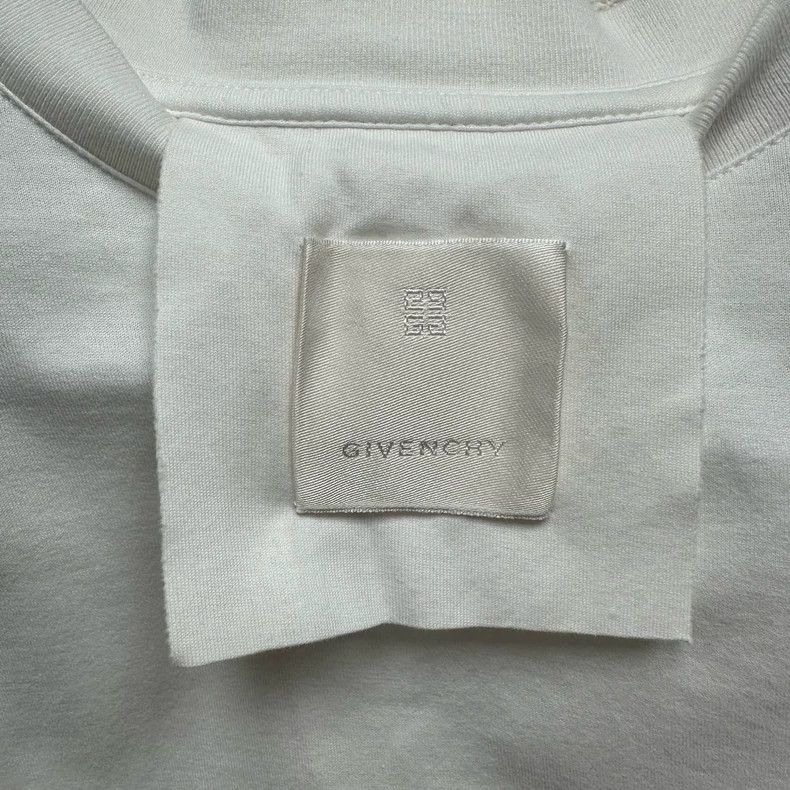 Givenchy Givenchy 24ss chest LOGO printed white short-sleeve T-shir Size US M / EU 48-50 / 2 - 3 Thumbnail