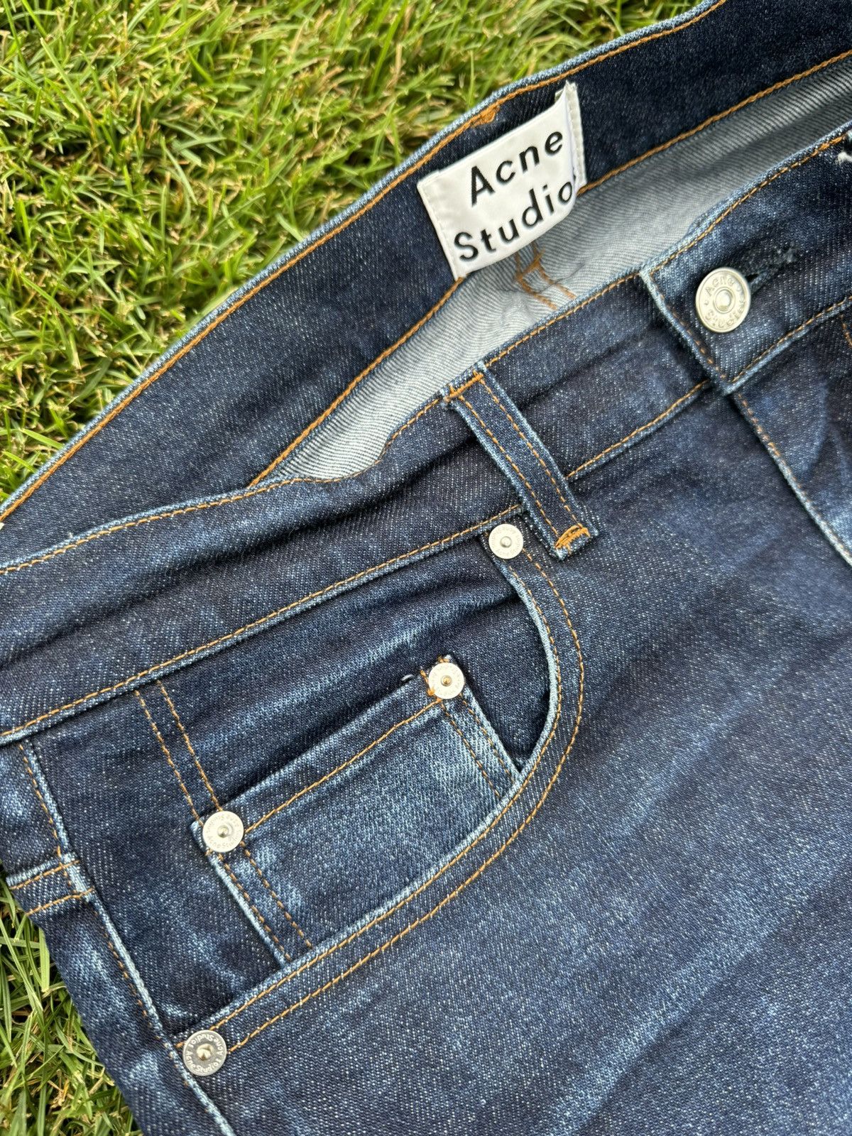 Acne Studios Acne Astudios ACE STR RW 34 Jeans Y2K Streetwear Size US 34 / EU 50 - 11 Thumbnail
