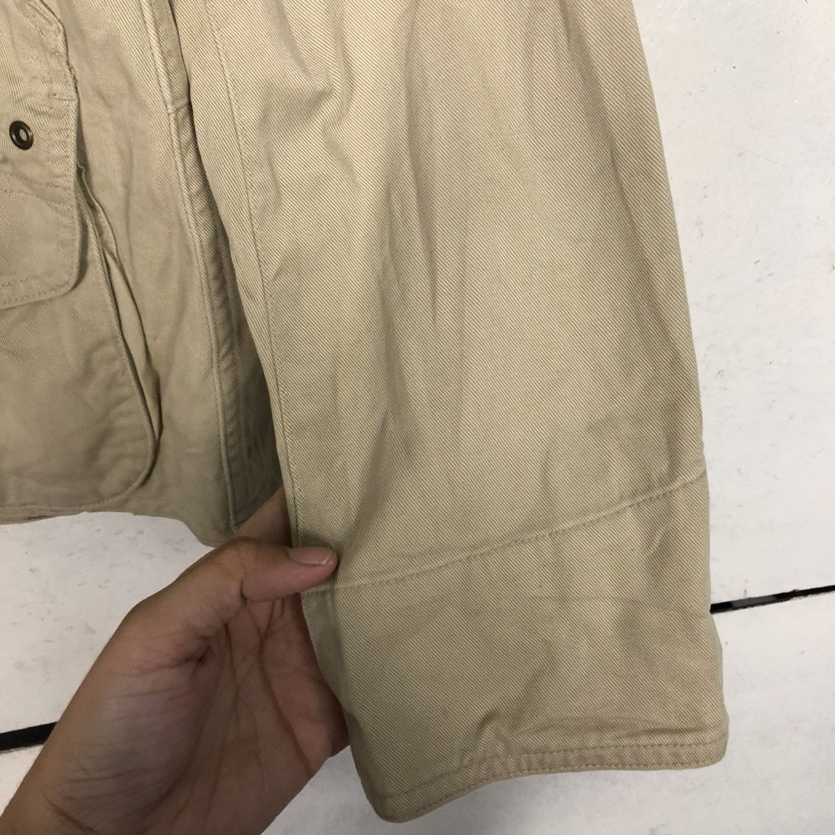 Ralph Lauren 🔥VINTAGE CROPPED CHORE WORK BIKER JACKET RALPH LAUREN Size M / US 6-8 / IT 42-44 - 17 Thumbnail
