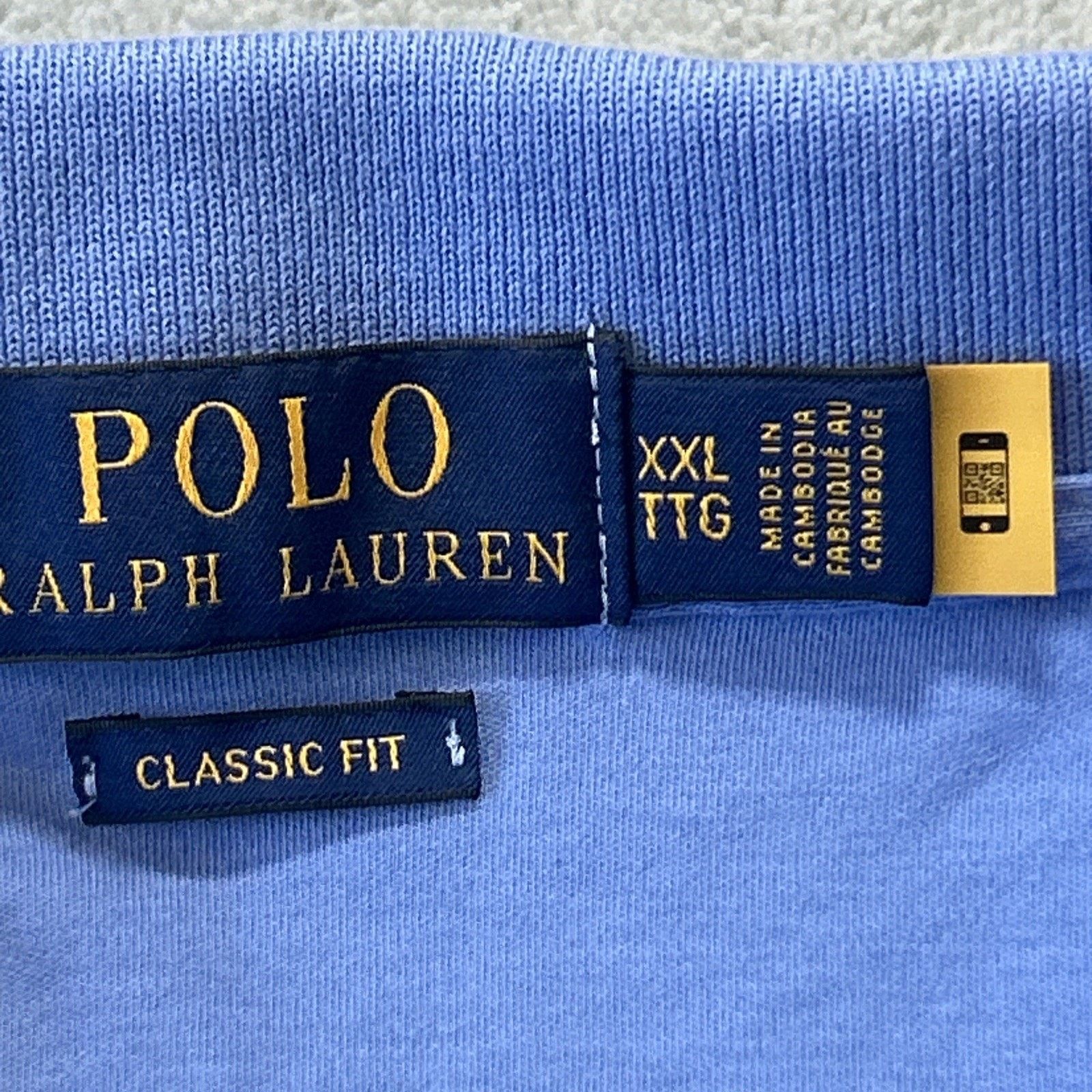 Ralph Lauren Polo Ralph Lauren Iconic Mesh Polo Shirt 2XL Three Button Size US XXL / EU 58 / 5 - 4 Thumbnail