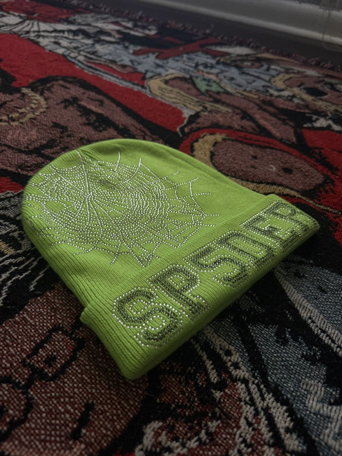 Sp5der Sp5der Worldwide Web Beanie Size ONE SIZE - 2 Thumbnail