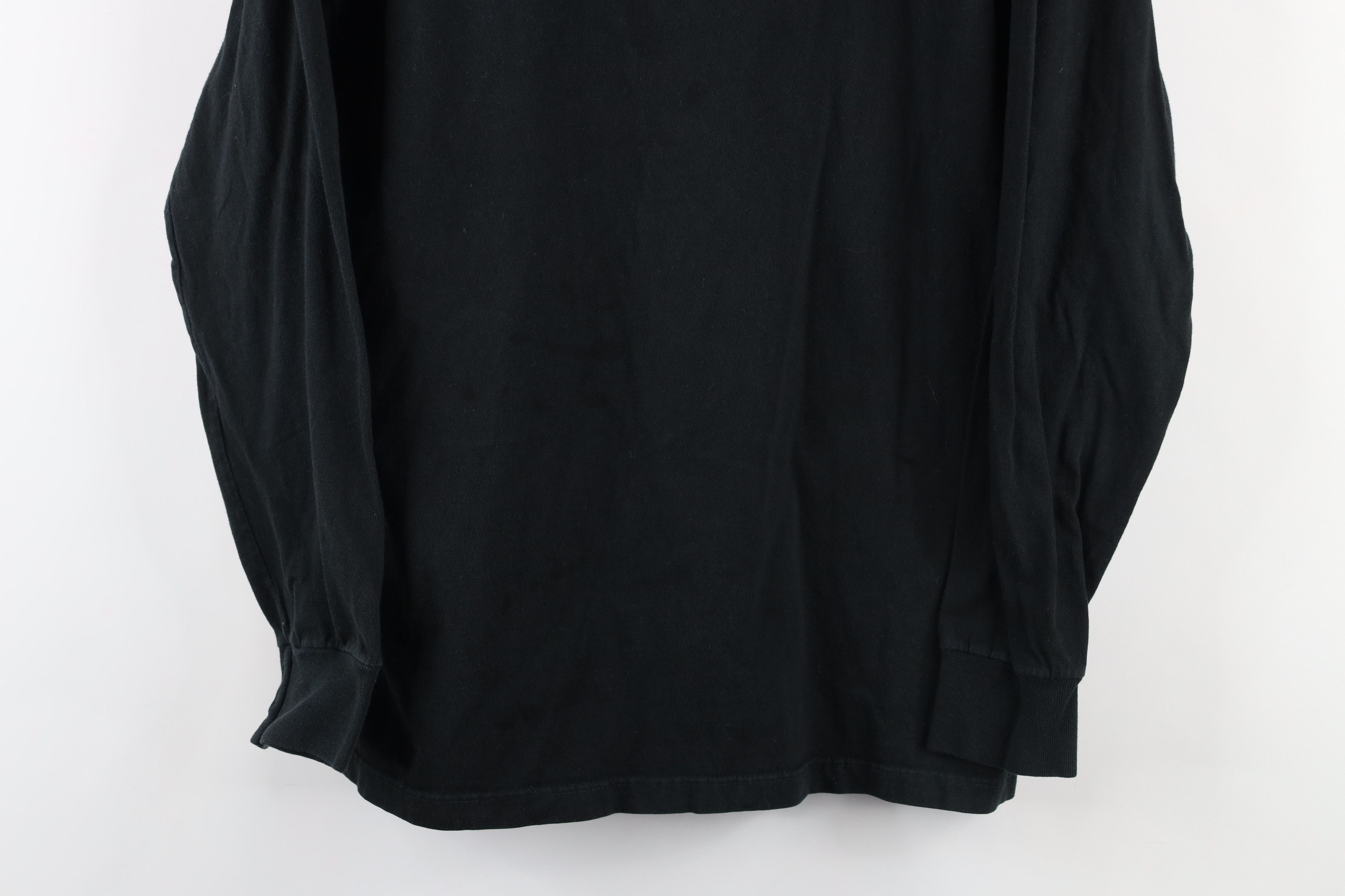 Ralph Lauren × Vintage Vintage Ralph Lauren Long Sleeve T-Shirt Black Cotton Size US S / EU 44-46 / 1 - 3 Thumbnail
