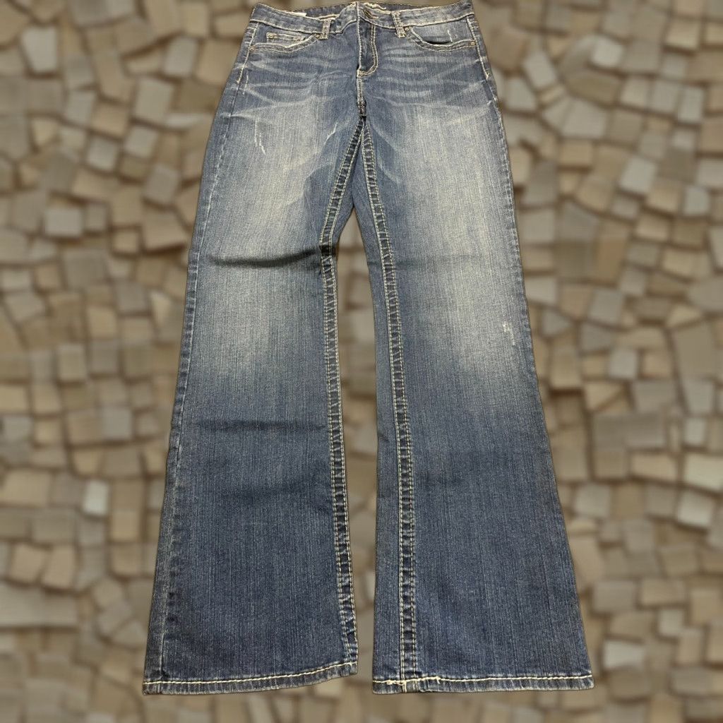 Vintage Common Genes Jeans Women's Size 10 Blue Denim Bootcut Pockets Jeans Size 32" / US 10 / IT 46 - 1 Thumbnail