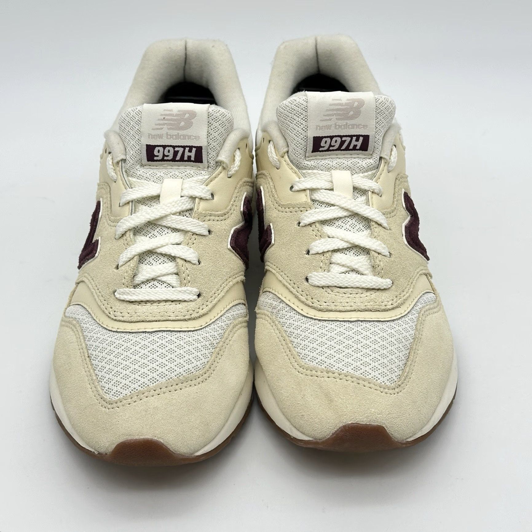 New Balance VINTAGE New Balance 997H Macadamia Nut White Women's Size 9.5 B Comfort Sneaker CW997HRM Size US 10 / IT 40 - 6 Thumbnail