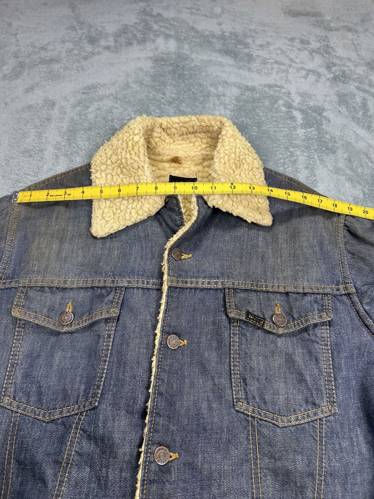 Sears Vintage 60’s Sears Roebuck Denim Sherpa Lined Ranch Jacket Size US M / EU 48-50 / 2 - 16 Thumbnail