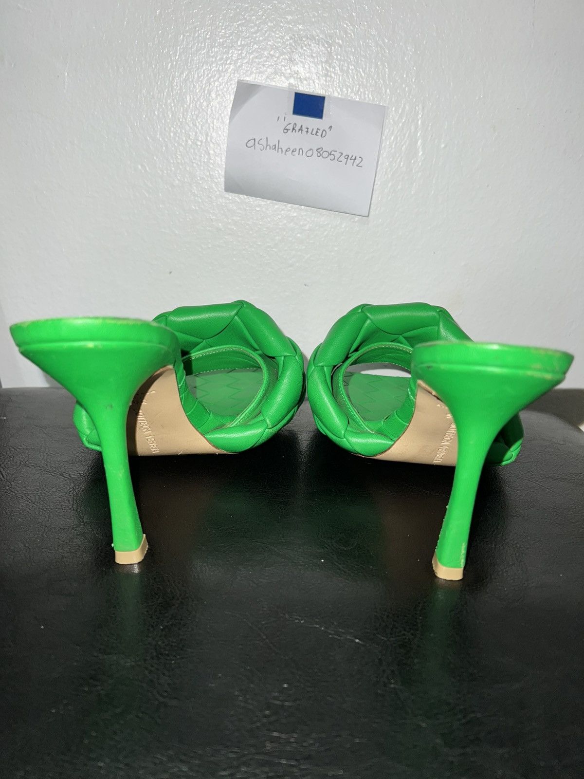 Bottega Veneta Bottega Veneta Plush Leather Heels *RARE COLOR* Size US 7.5 / IT 37.5 - 6 Thumbnail