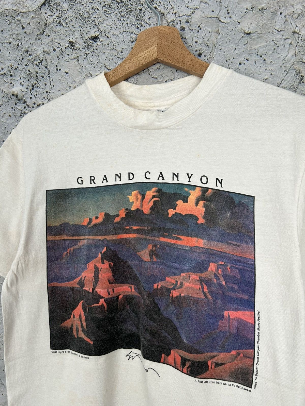 Vintage Vintage Grand Canyon Graphic Tee 90s Single Stitch USA Size US M / EU 48-50 / 2 - 3 Thumbnail