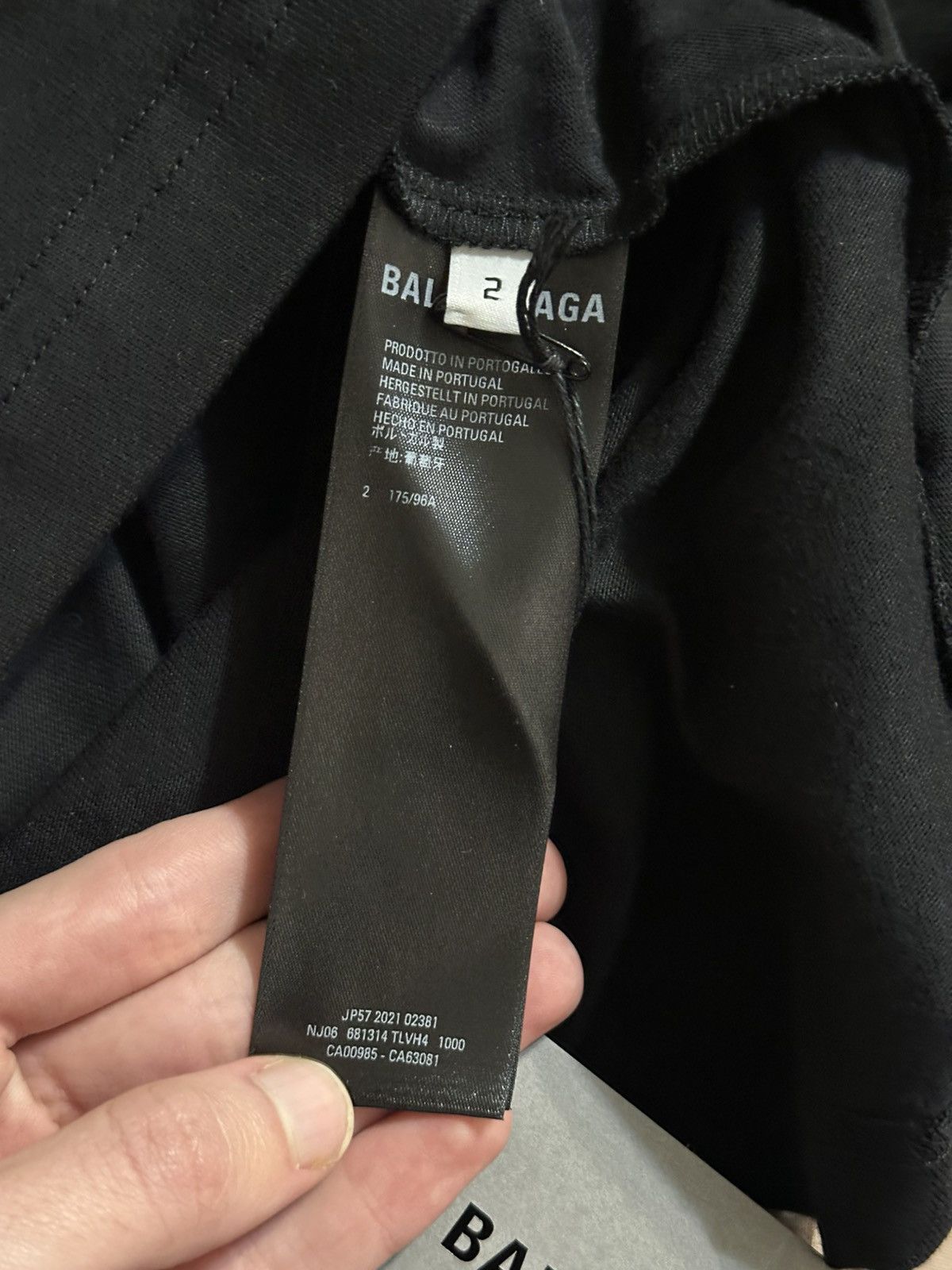 balenciaga bebe tshirt
