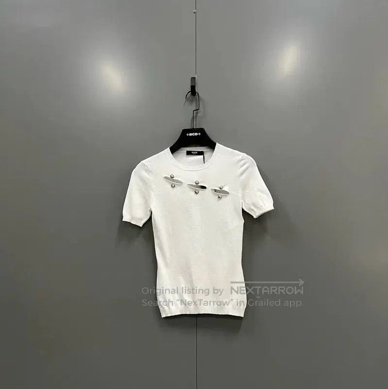 Versace Versace Summer White Cotton Short-Sleeve T-Shirt . Size XXS / US 00 / IT 34 - 1 Thumbnail